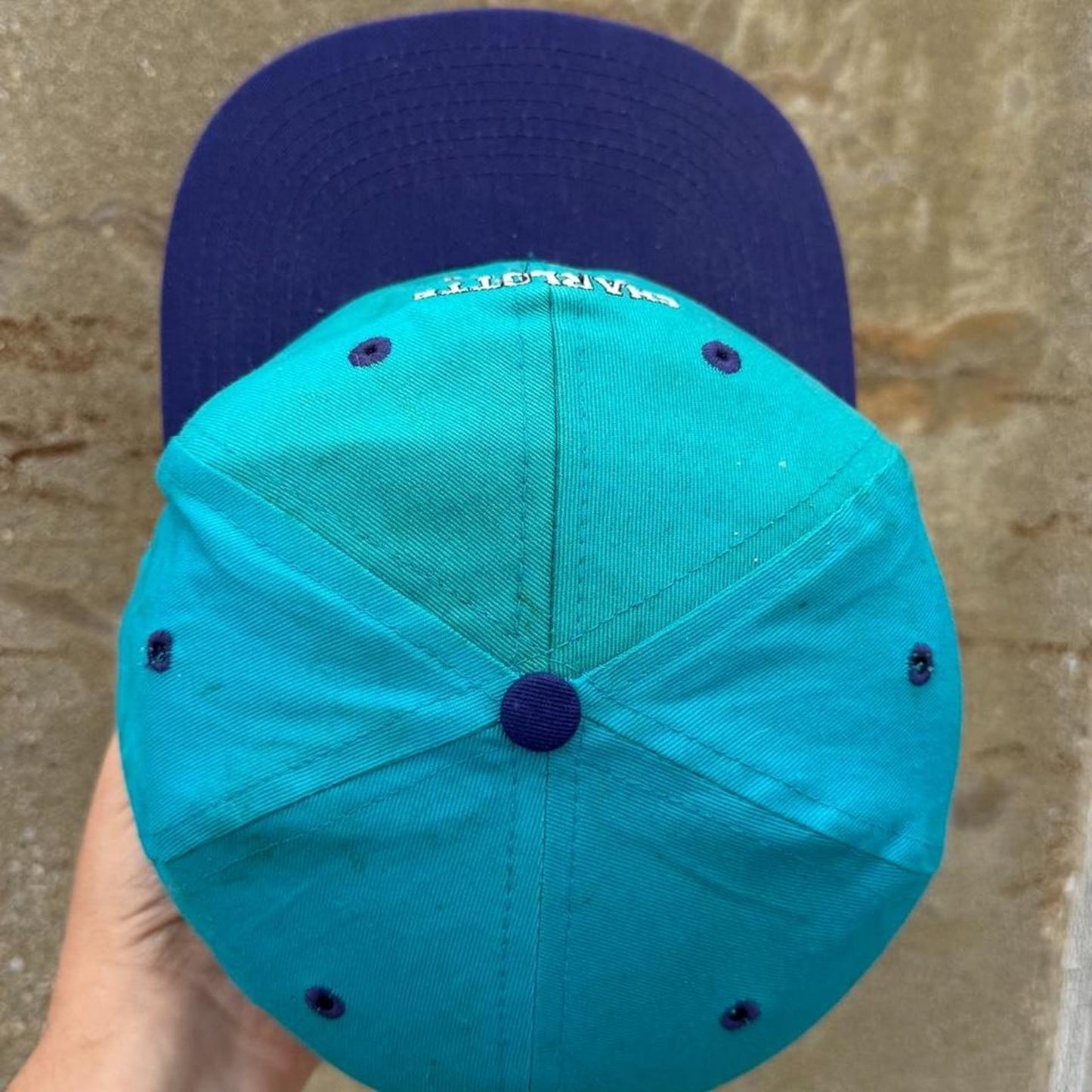 Vintage 90s Charlotte Hornets NBA Snapback