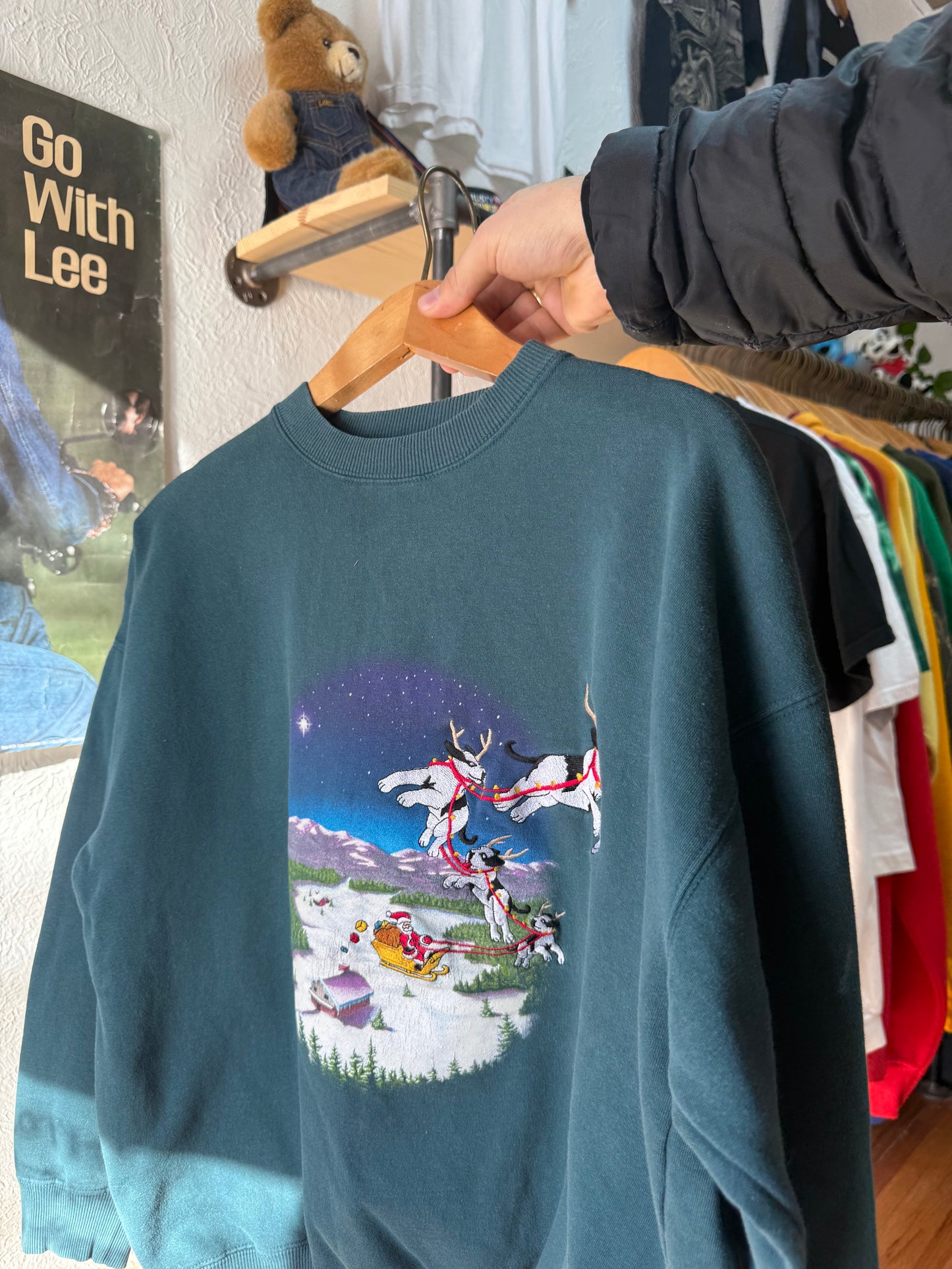 Big Dogs Christmas Crewneck - Medium