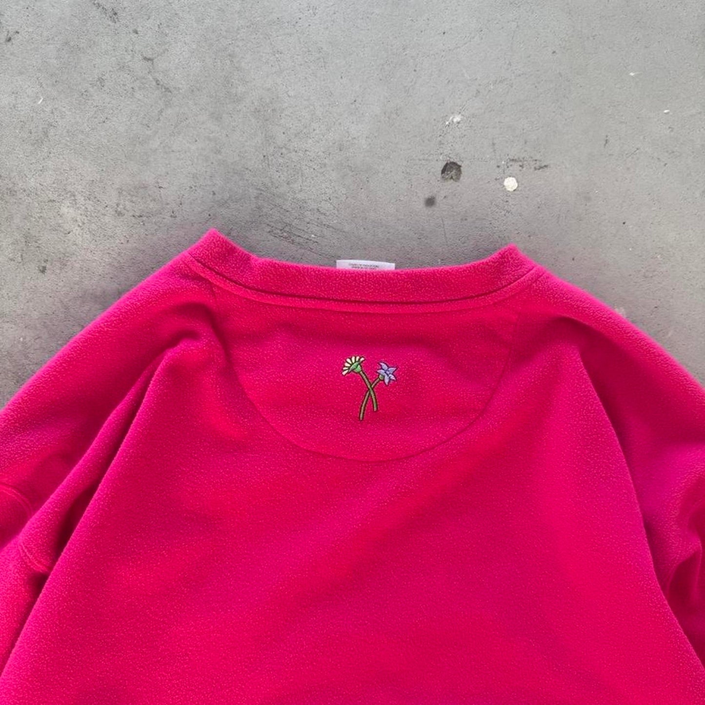 Vintage 90s Disney Winnie the Pooh Fleece Pullover Crewneck - Medium