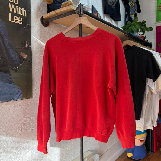 Vintage 80s Nebraska Huskers Helmet Football Crewneck - X-Large