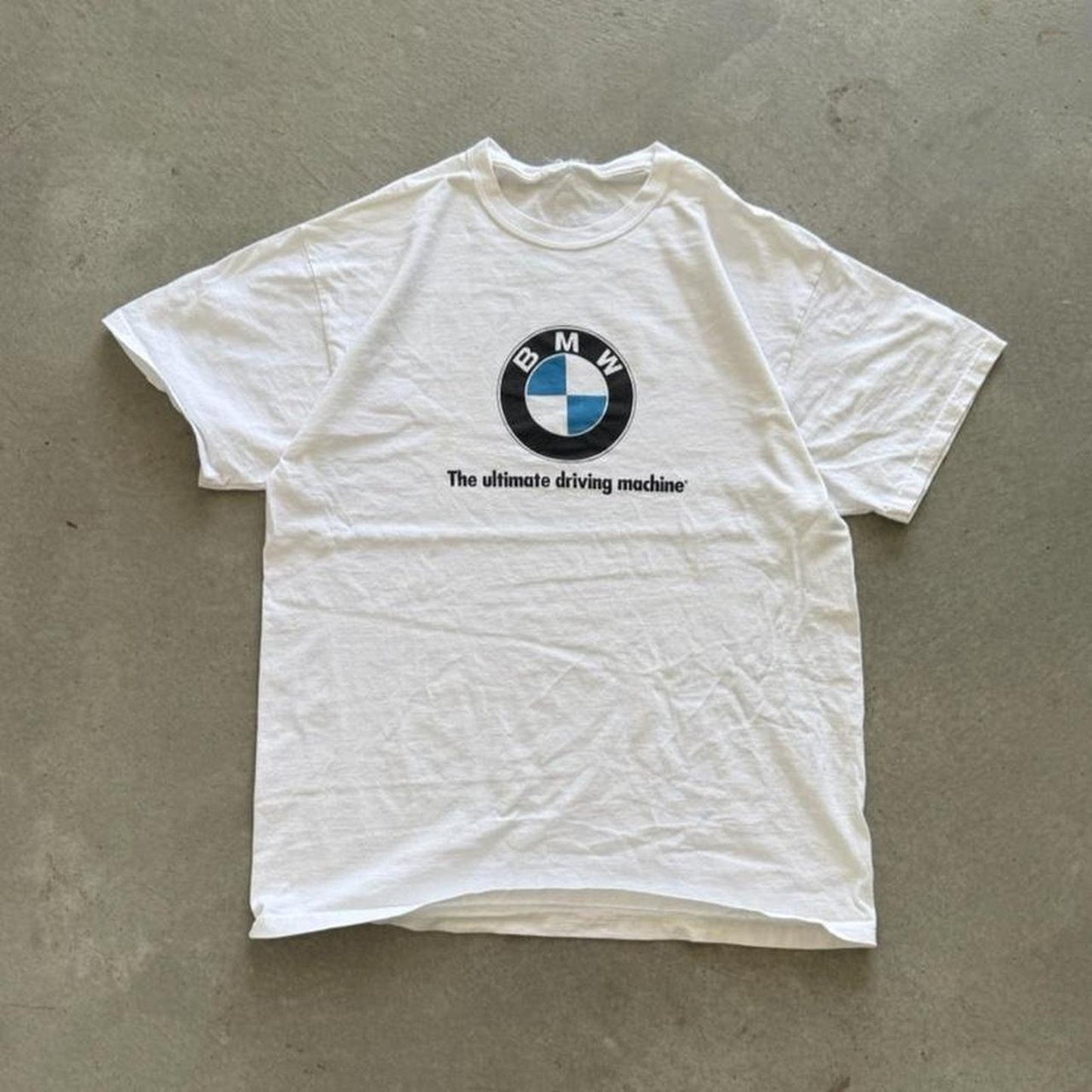 Vintage 90s BMW The Ultimate Driving Machine Car T-Shirt - X-Large