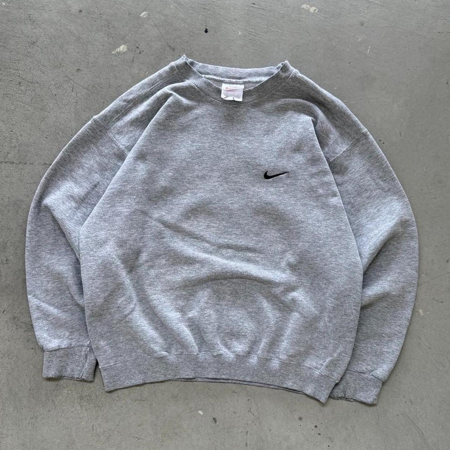 Vintage 90s Nike Side Swoosh Crewneck - Medium