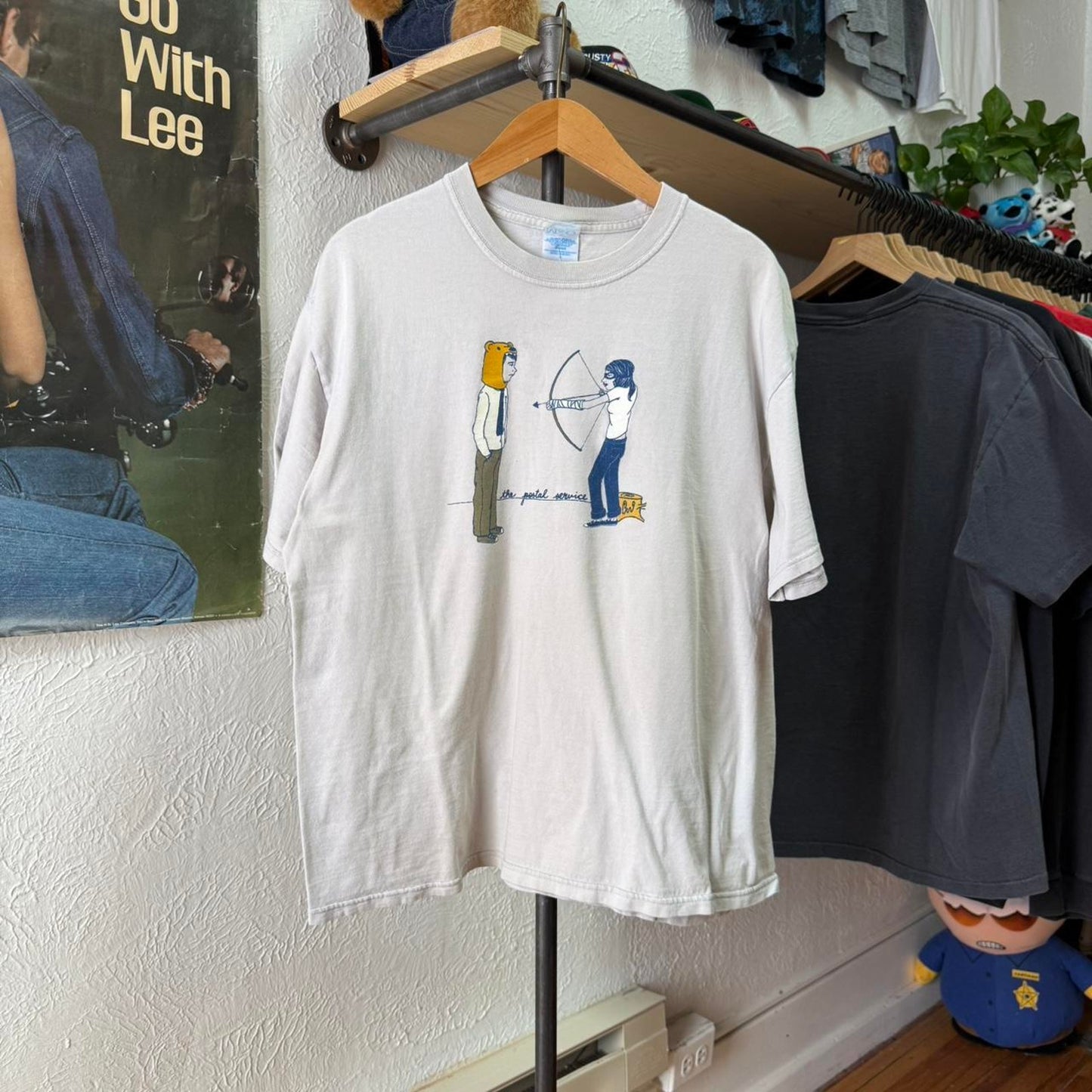 Vintage The Postal Service Band Concert T-Shirt - Large