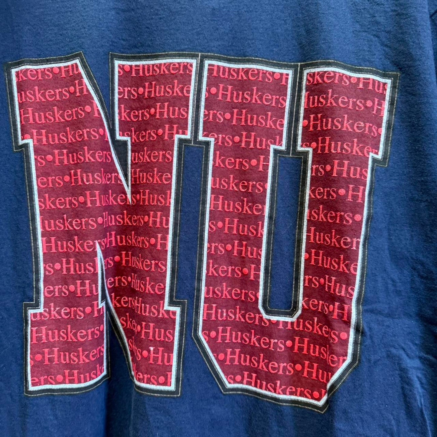 Vintage 90s Nebraska University Huskers T-Shirt - X-Large