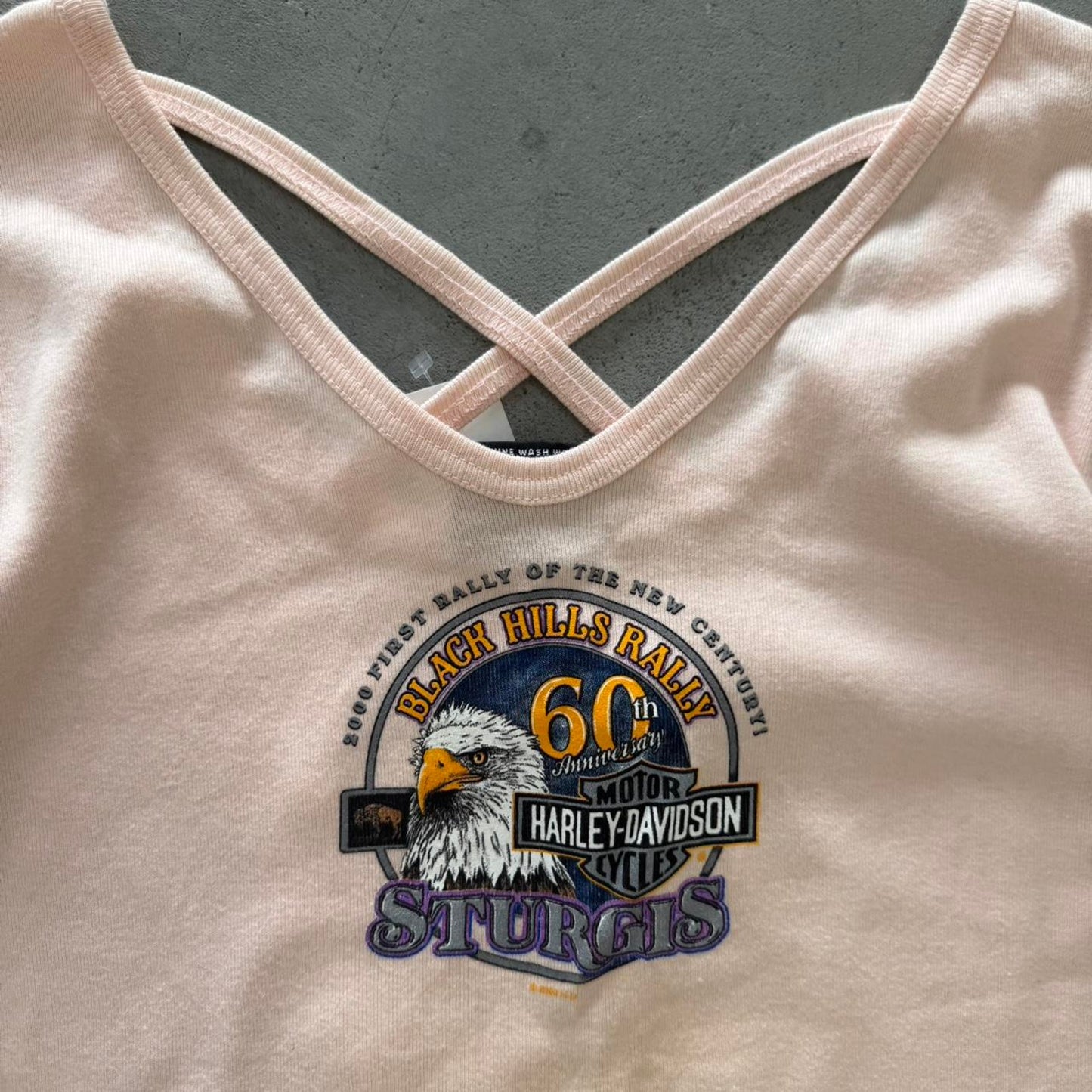 Vintage Harley Davidson Sturgis Biker T-Shirt - X-Large (W)