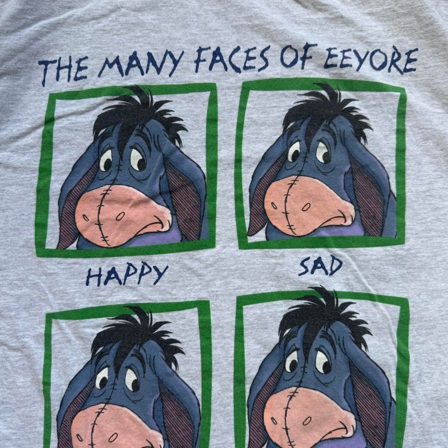 Vintage 90s Winnie the Pooh Eeyore Disney T-Shirt - X-Large