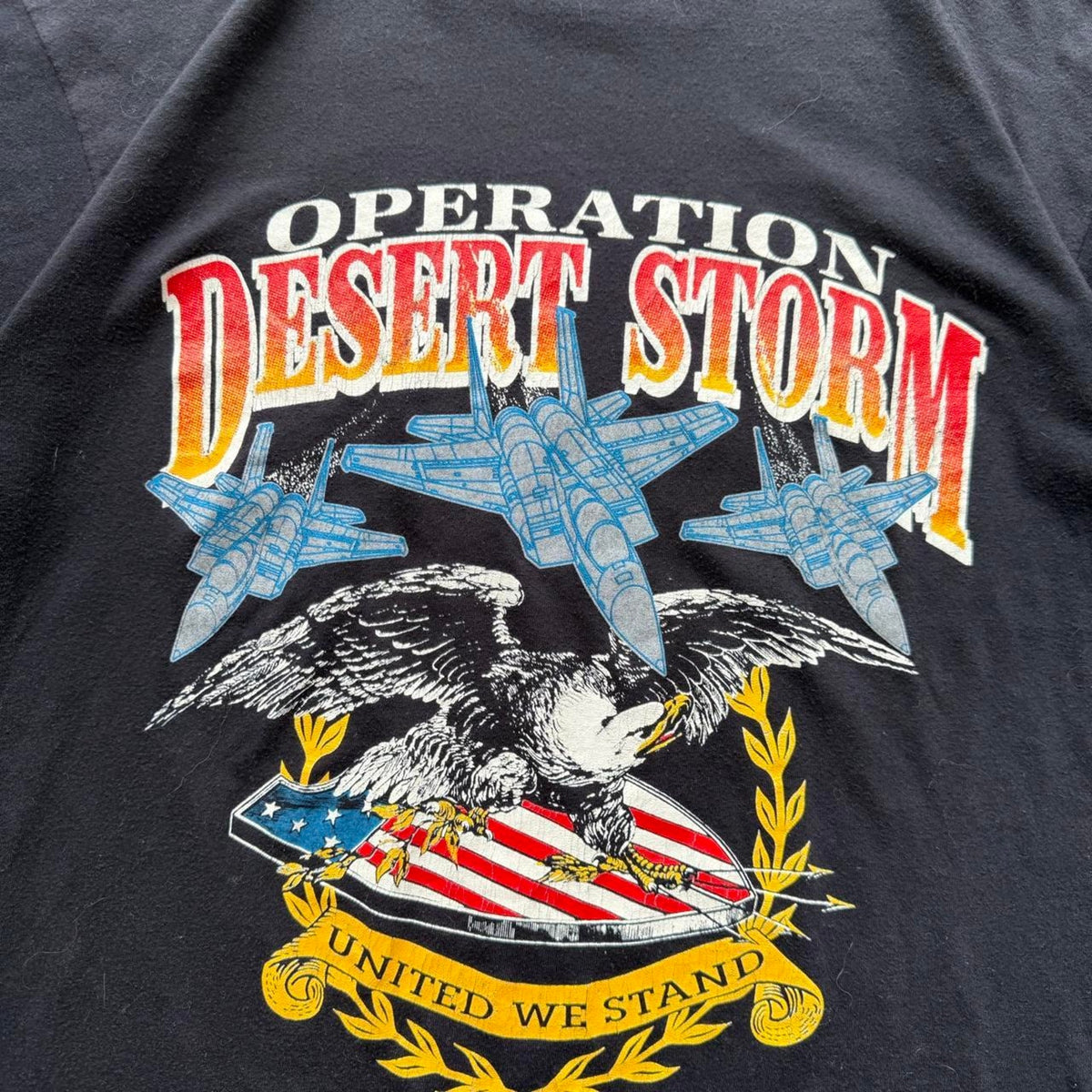 Vintage 90s Operation Desert Storm Military T-Shirt - X-Large