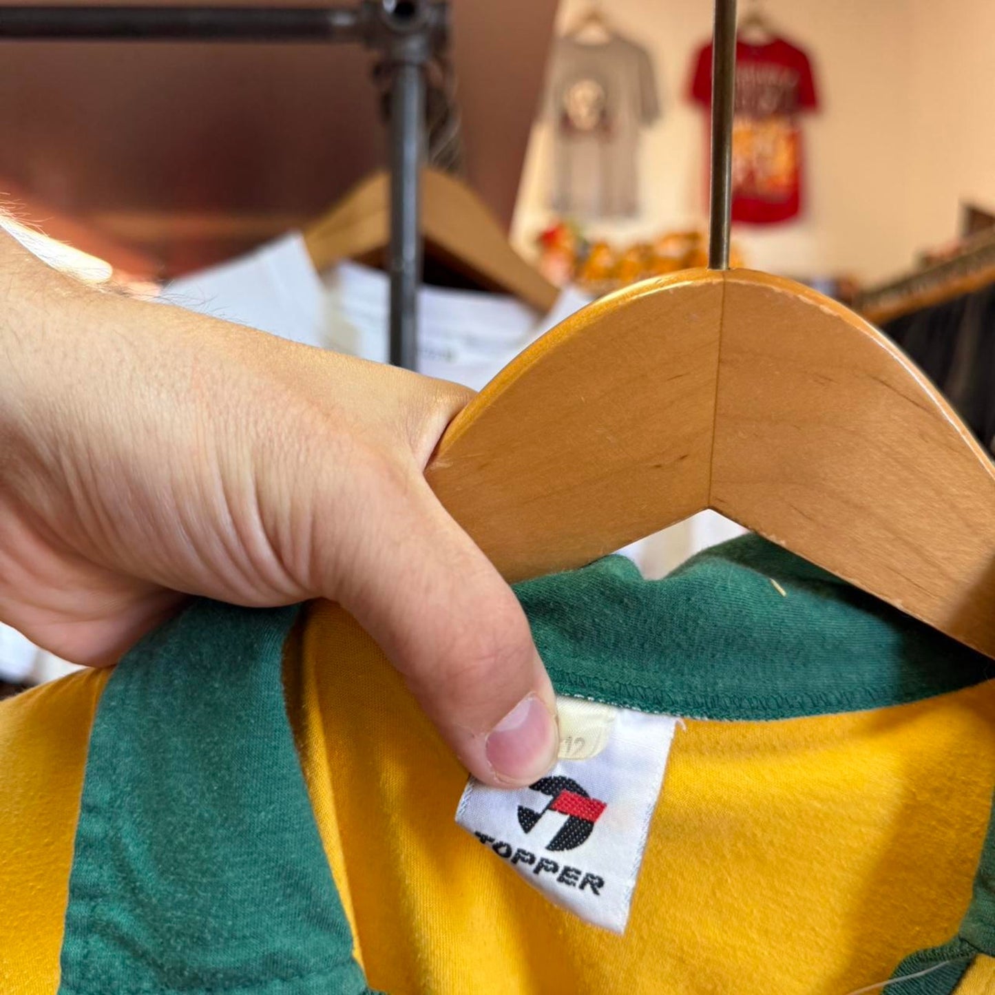 Vintage 80s Brasil World Cup CBF Soccer Futbol Jersey