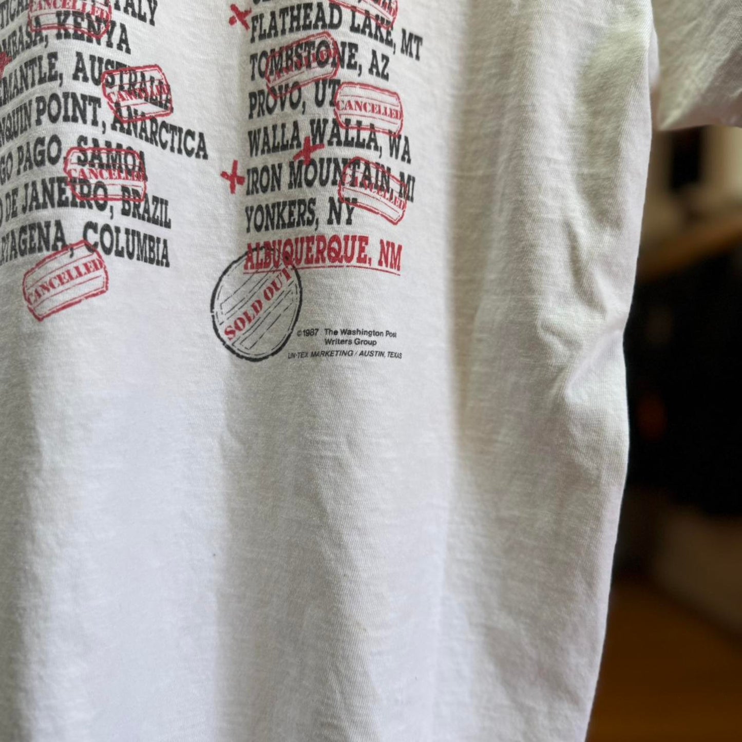 Vintage 90s Billy and the Boingers Comic Cartoon Band T-Shirt