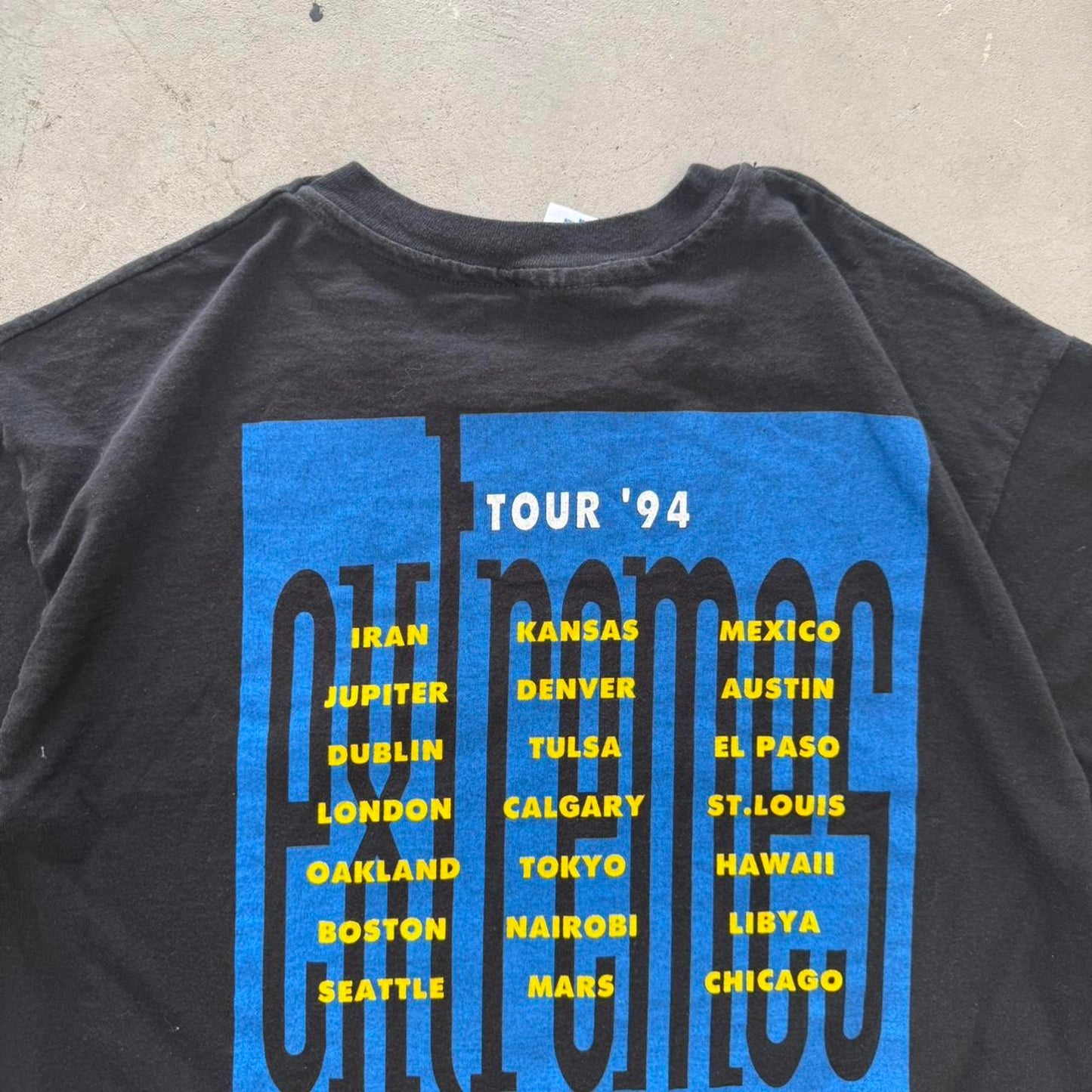 Vintage 1994 Collin Raye Country Music Band T-Shirt - X-Large