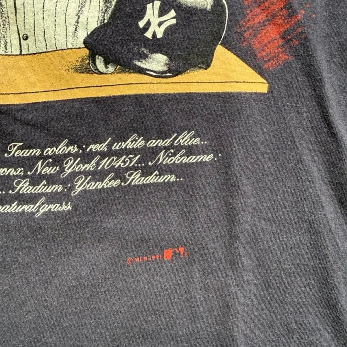 Vintage 90s New York Yankees MLB Baseball T-Shirt - Large