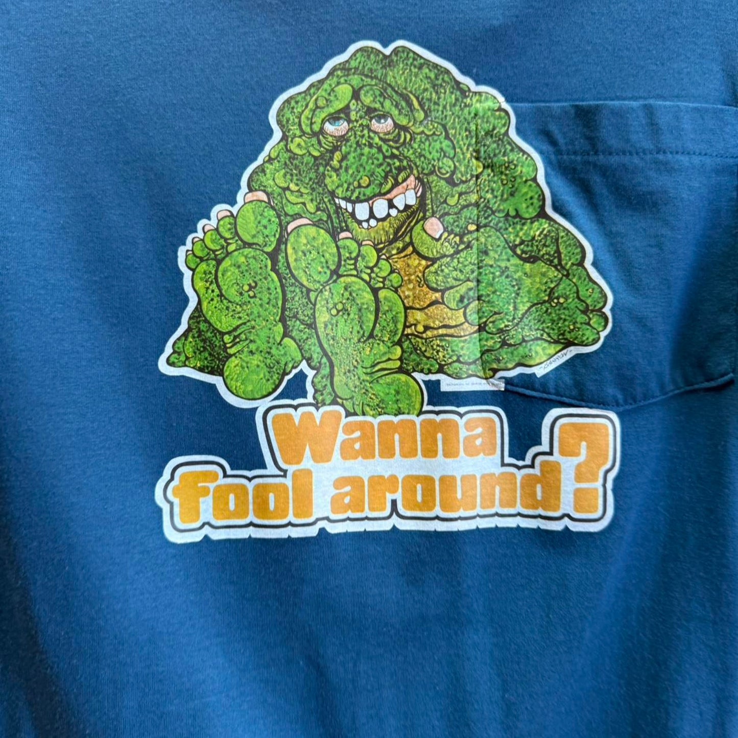 Vintage Wanna Fool Around Sex Humor T-Shirt