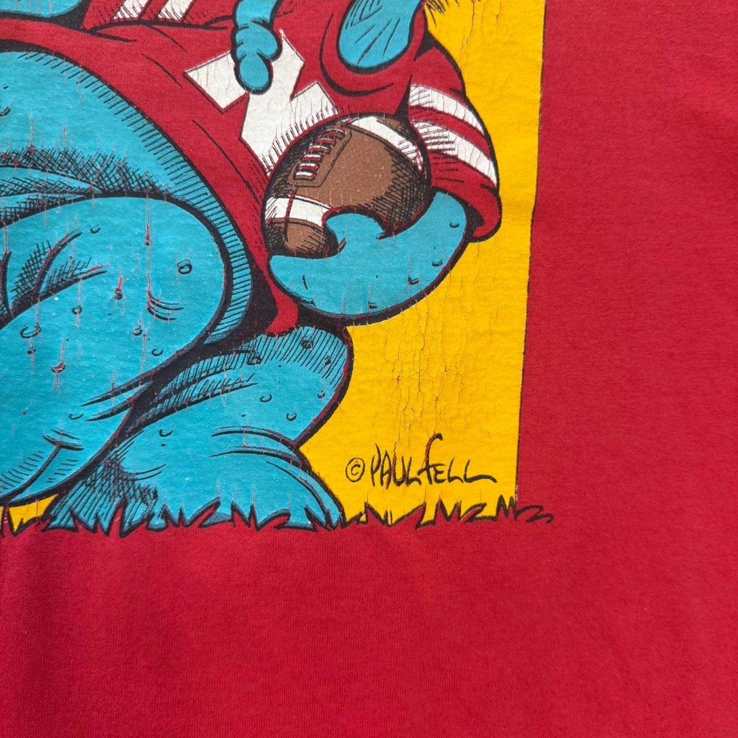 Vintage 90s Nebraska Bugeaters Huskers Football T-Shirt - X-Large