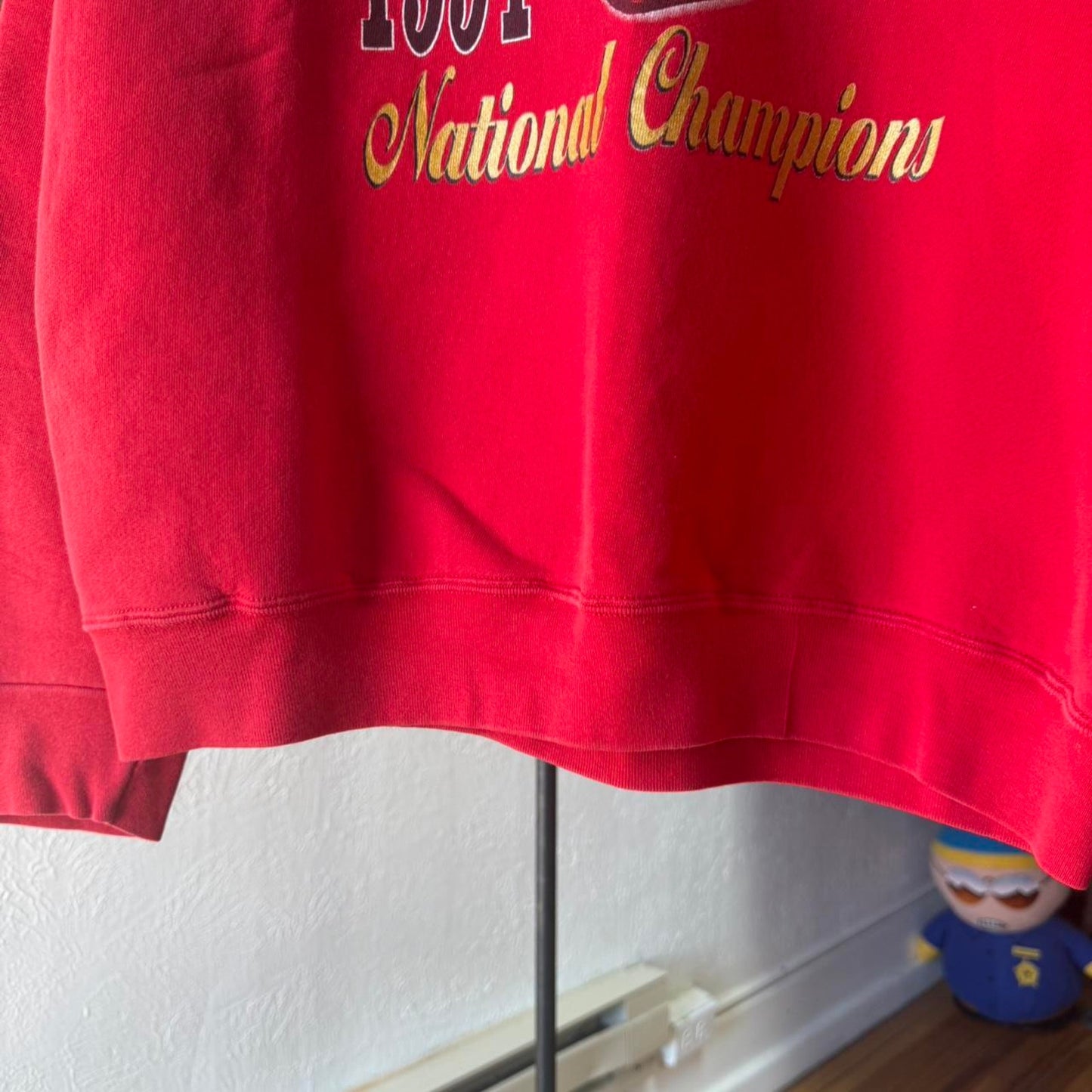 Vintage 1994 Nebraska Huskers Ring National Champions Crewneck - X-Large