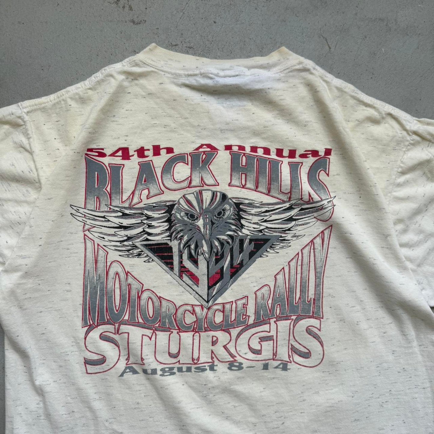 Vintage 1994 Sturgis Black Hills Motorcycle Biker T-Shirt - Large