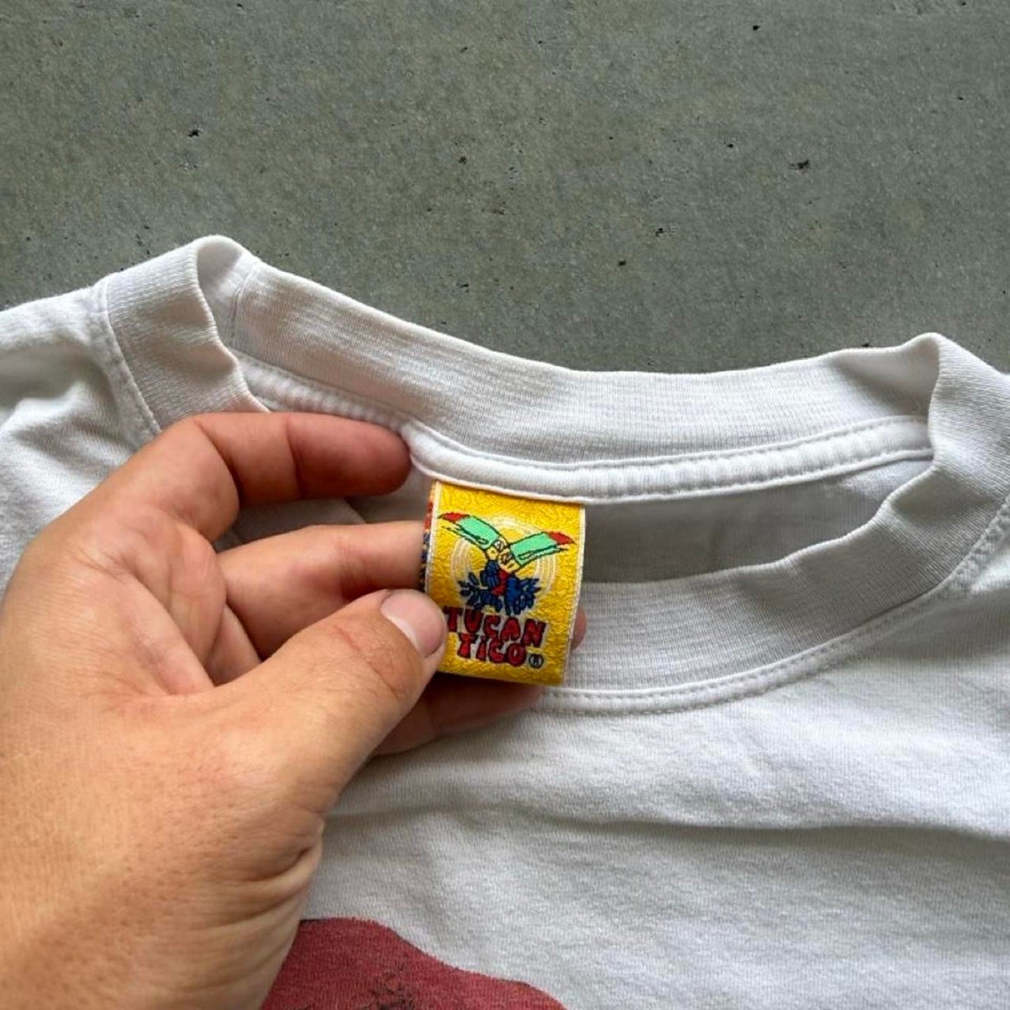 Vintage 90s Parrot Toucan Bird Animal Nature T-Shirt - X-Large