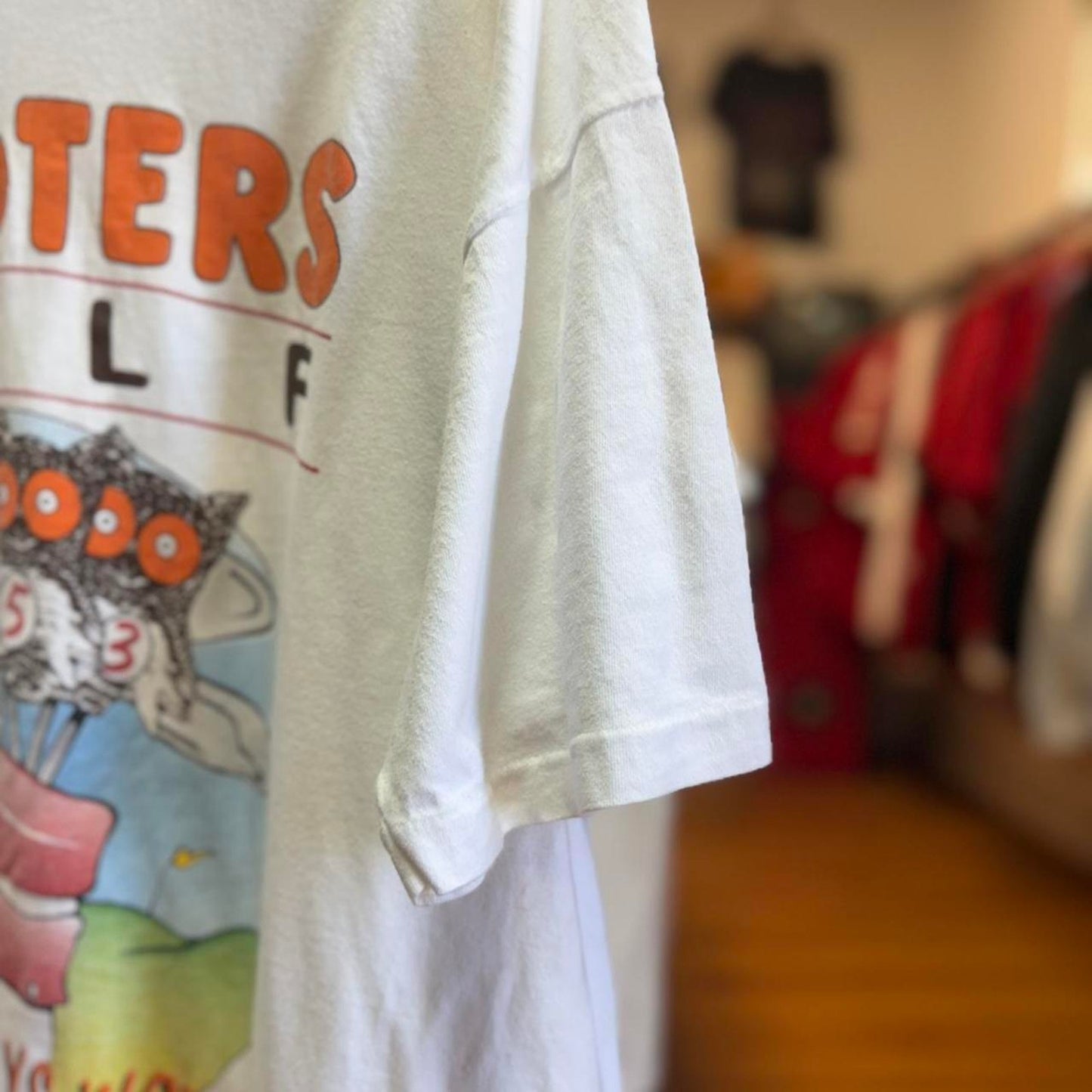 Vintage 90s Hooters Golf Golfing Parody T-Shirt - XX-Large