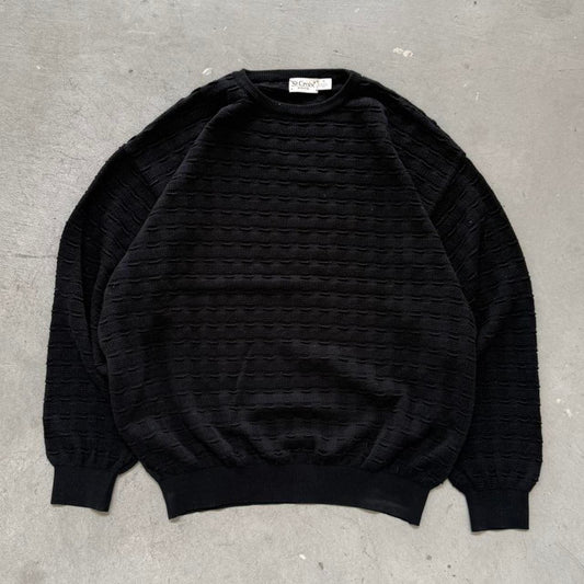 Vintage St Croix 3D Knit Sweater - X-Large