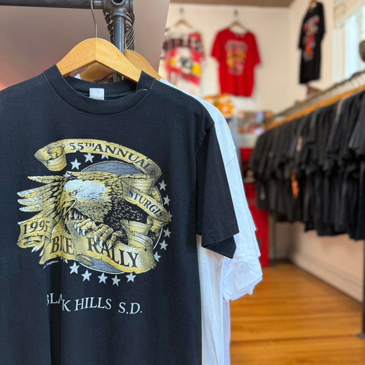Vintage 90s Sturgis Motorcycle Biker Eagle T-Shirt
