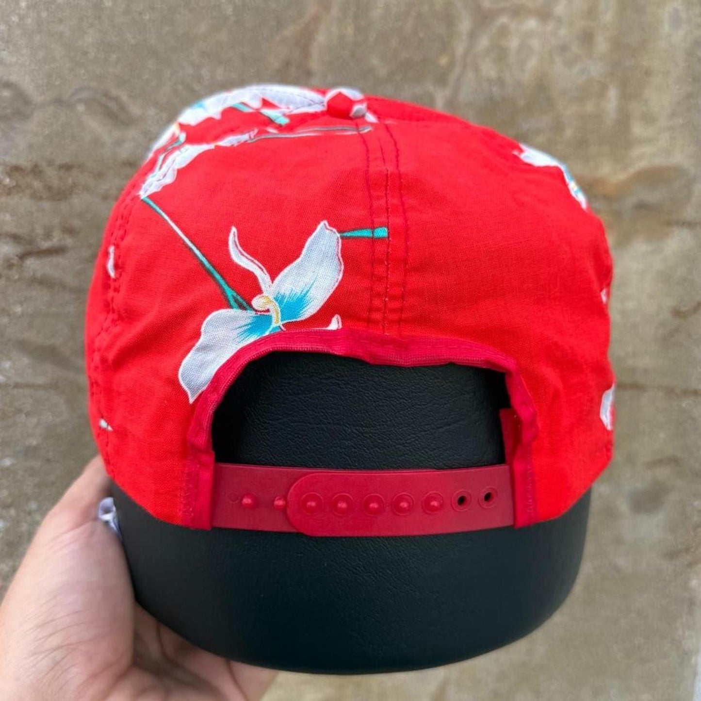 Vintage 90s Budweiser Bud King of Beers Floral Snapback