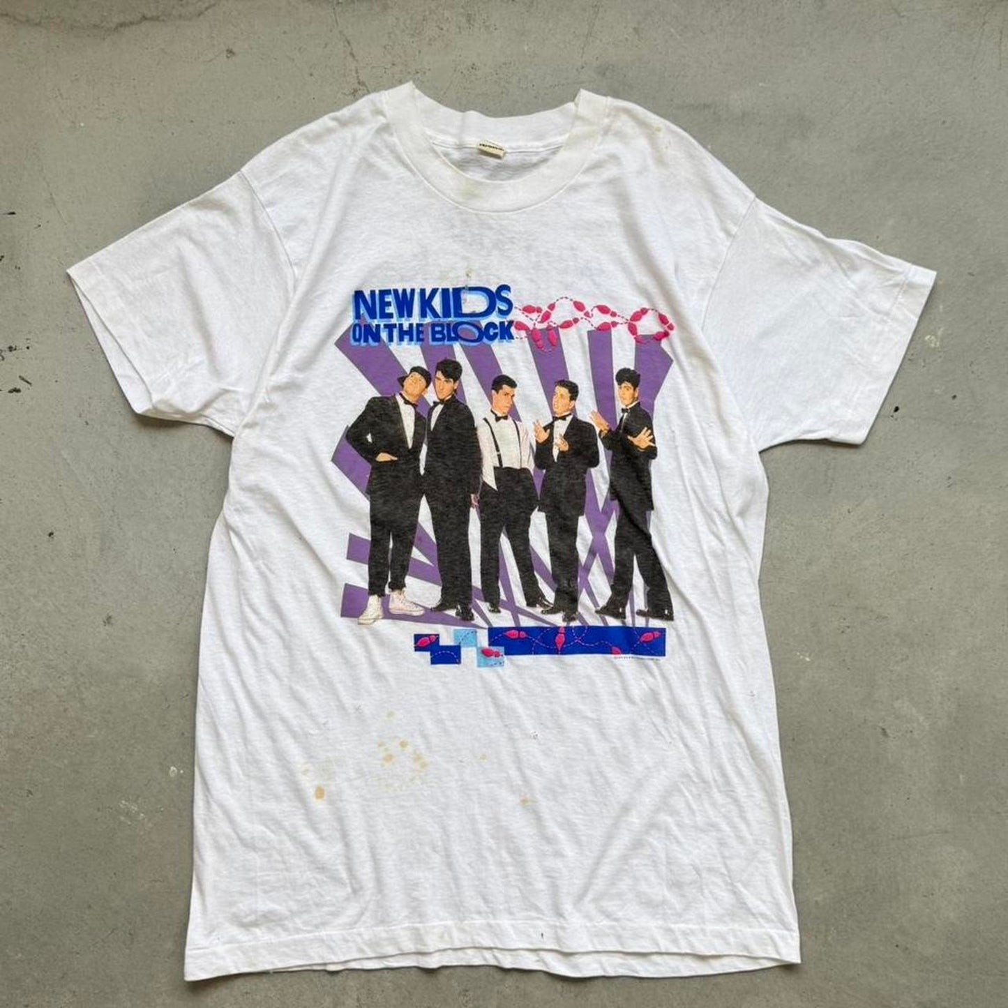 Vintage New Kids on the Block NKTB Band T-Shirt - X-Large
