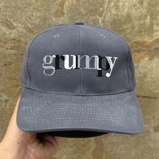 Vintage 90s Disney Grumpy Embroidered Snapback