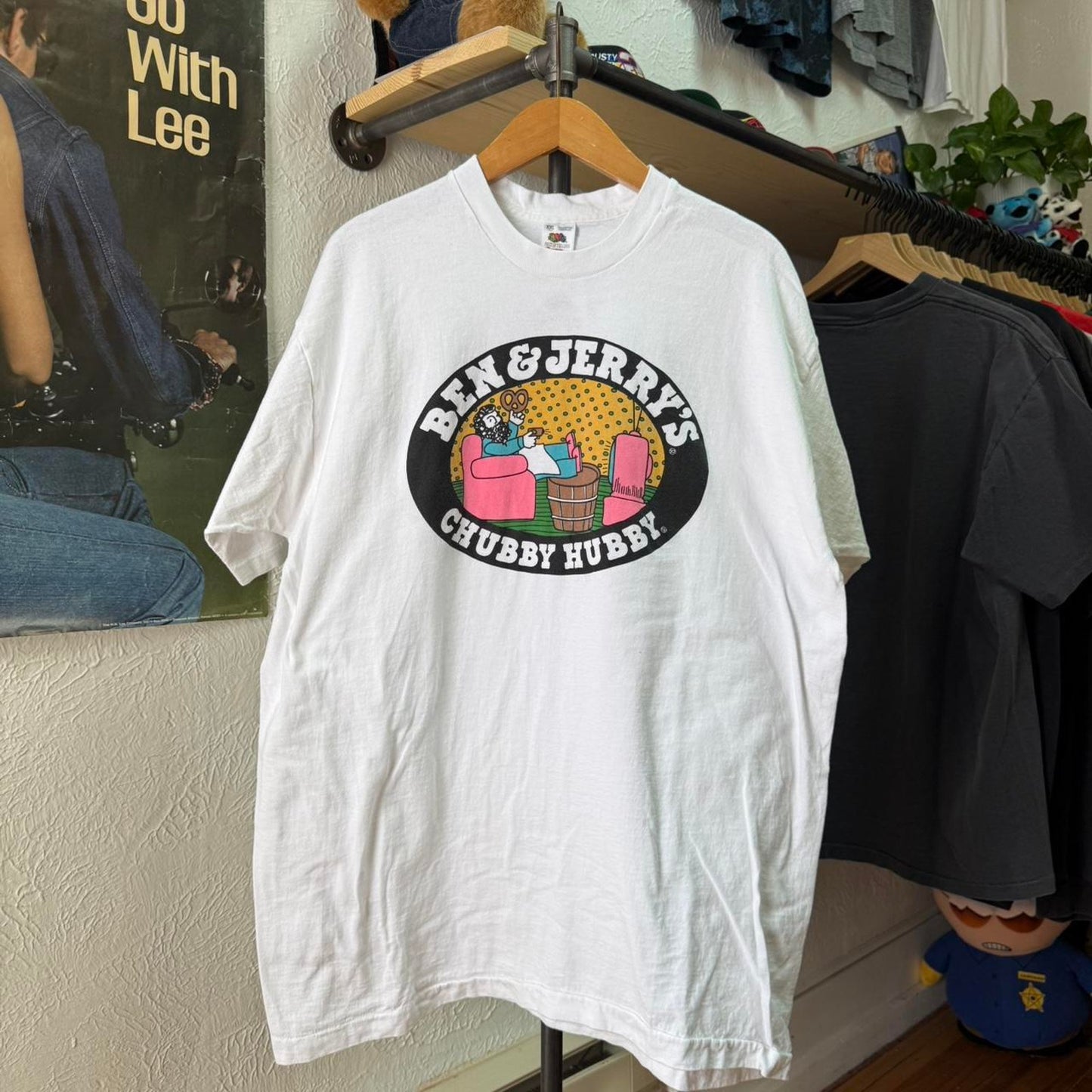 Vintage 90s Ben and Jerry’s Chubby Hubby Jce Cream T-Shirt - XX-Large