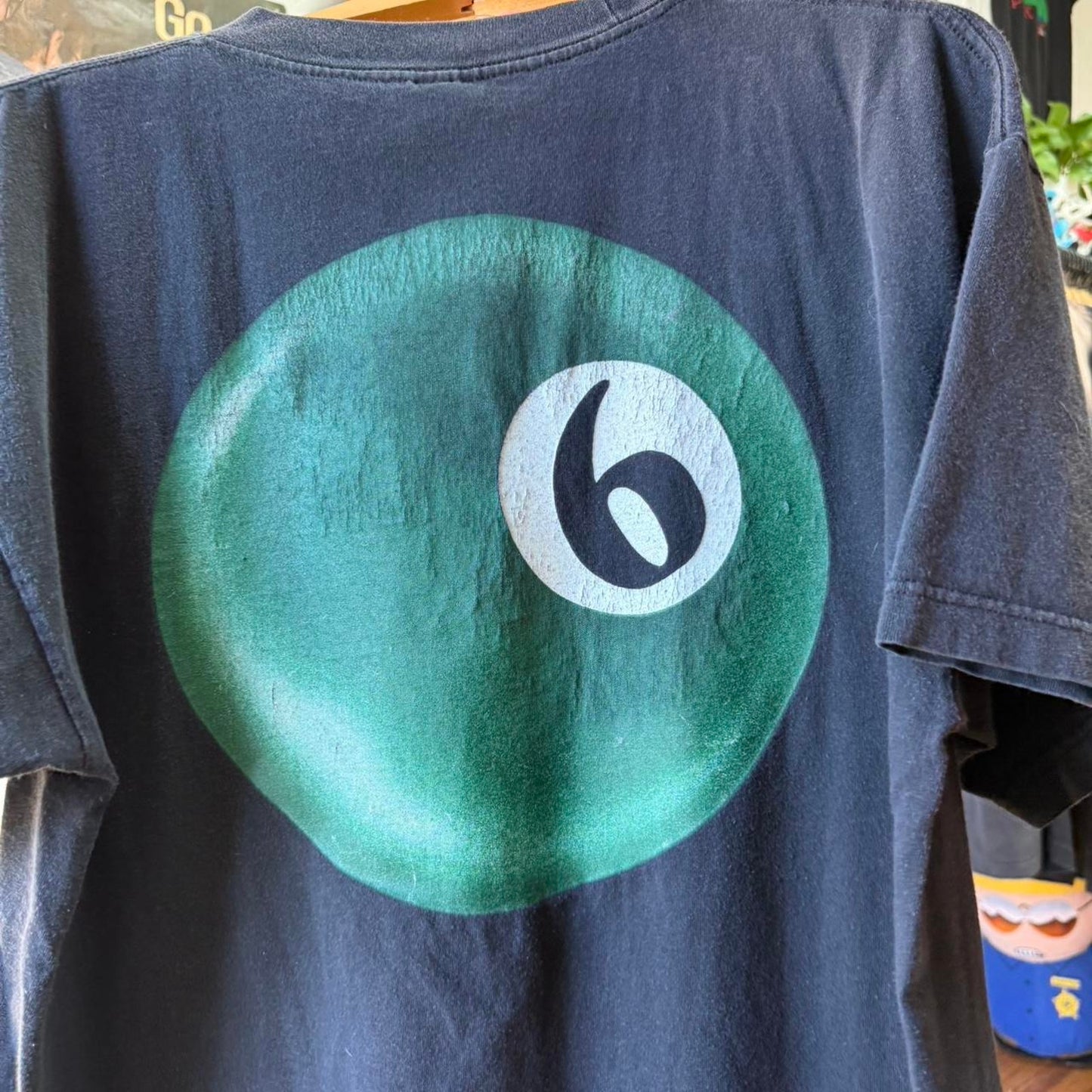 Vintage 90s NWO Six Ball Syxx Pack Wrestling T-Shirt - X-Large