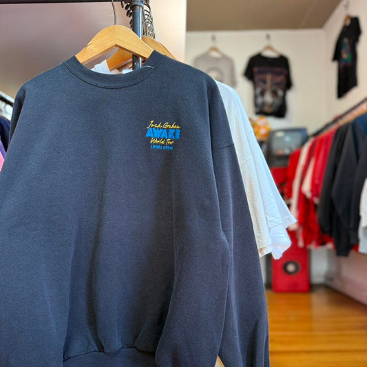Vintage 90s Josh Groban Awake Tour Cast and Crew Crewneck - X-Large