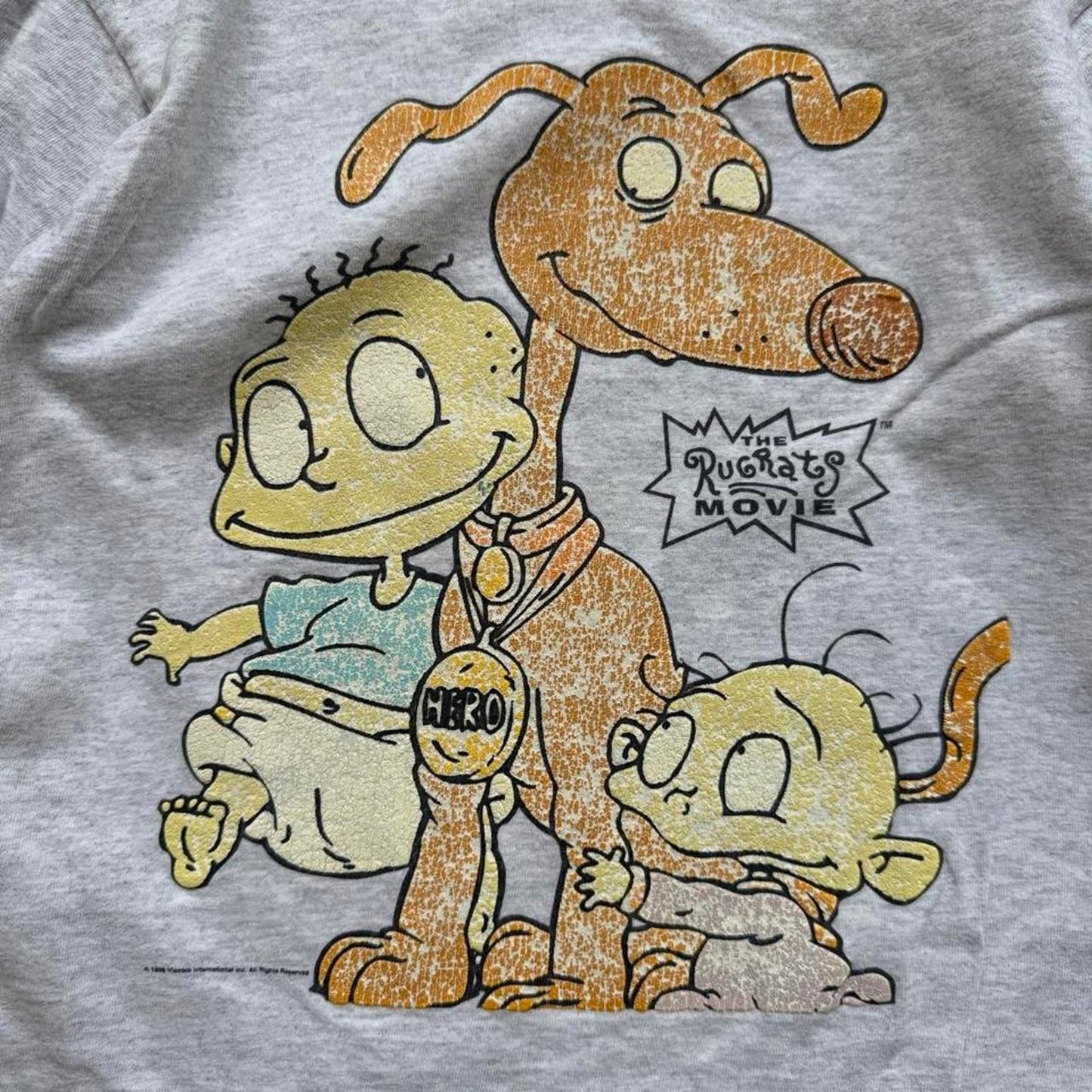 Vintage 90s Rugrats Cartoon T-Shirt - Kids 7