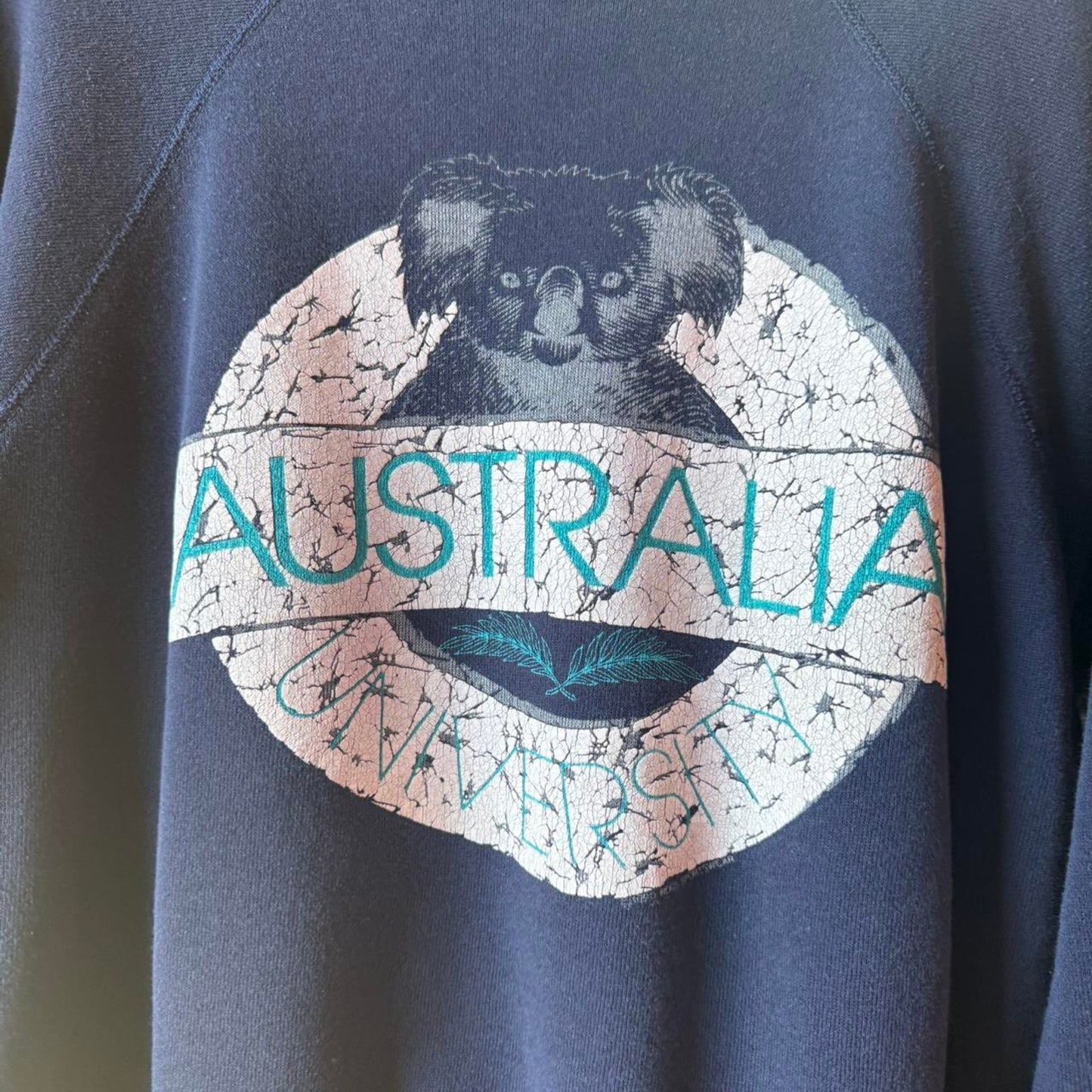 Vintage 90s Australia Koala Animal Crewneck - Large