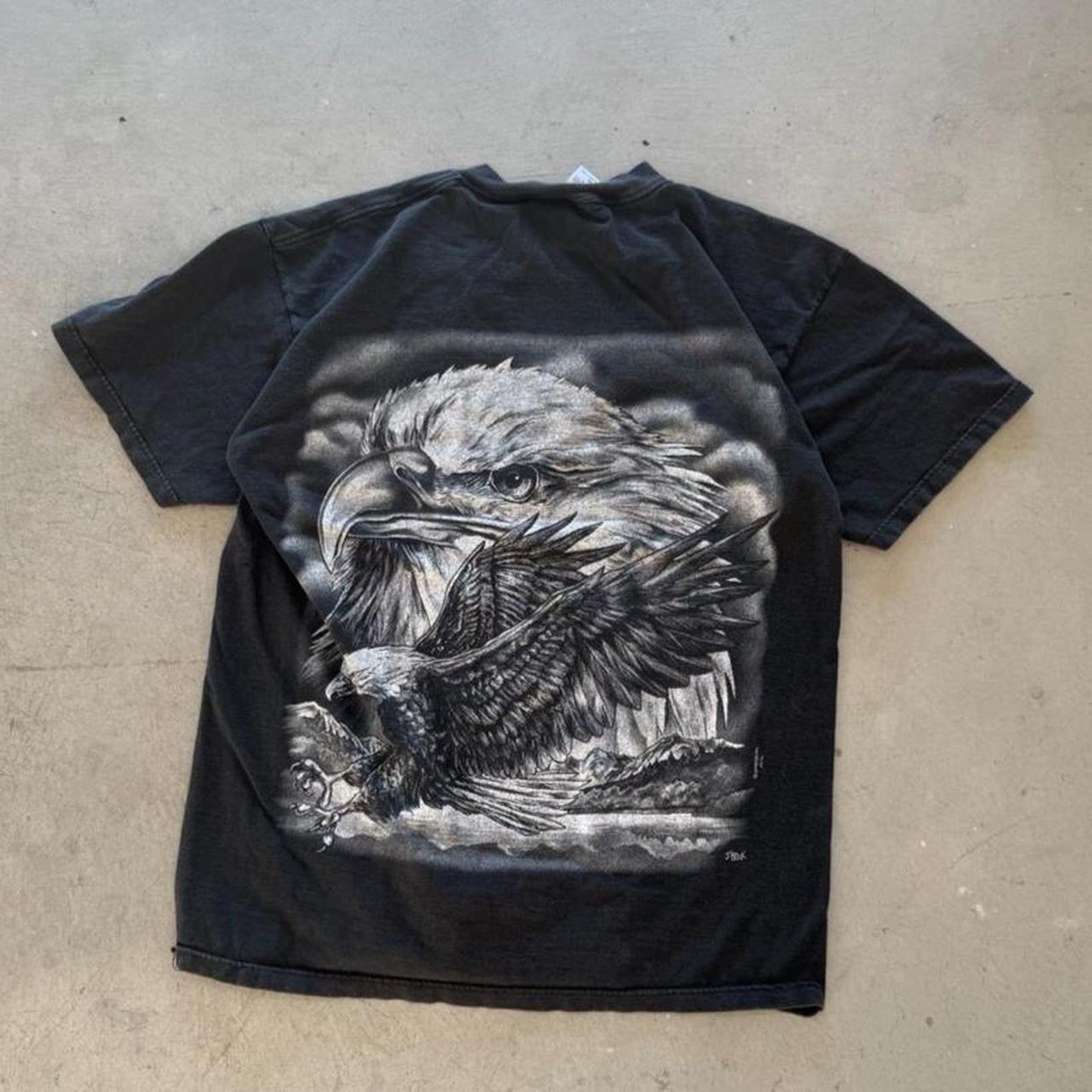 Vintage 90s Eagle Animal Nature T-Shirt - X-Large