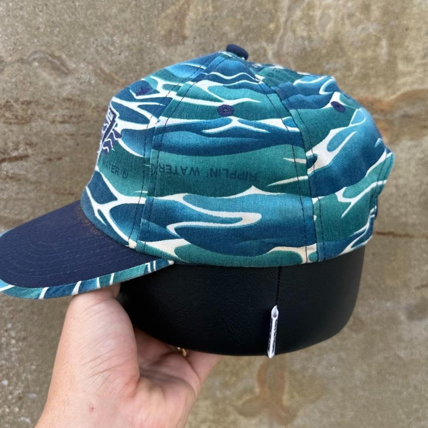 Vintage 90s North American Fishing Club Waves Snapback