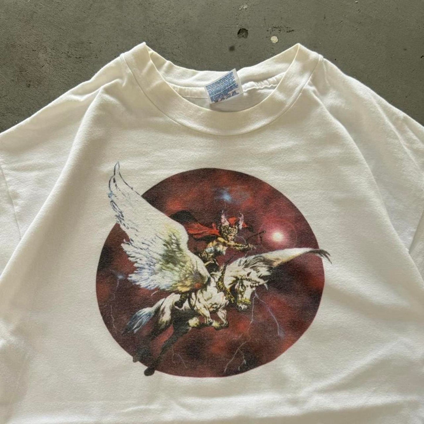 Vintage 90s Valkyrie’s Vengeance Mythical Art Comic T-Shirt - X-Large