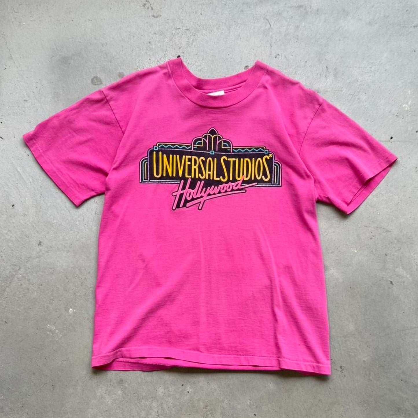 Vintage 90s Universal Studios Hollywood T-Shirt - Medium
