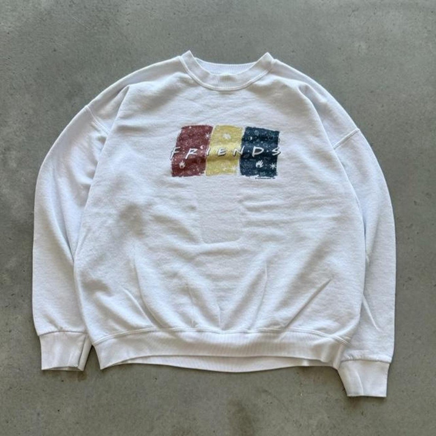 Vintage 90s Friends TV Show Crewneck - X-Large