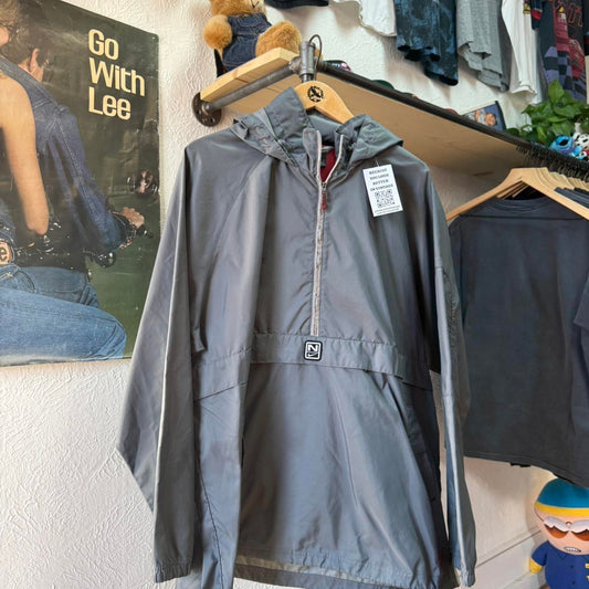 Vintage 90s Nike Swoosh Windbreaker Jacket - Large