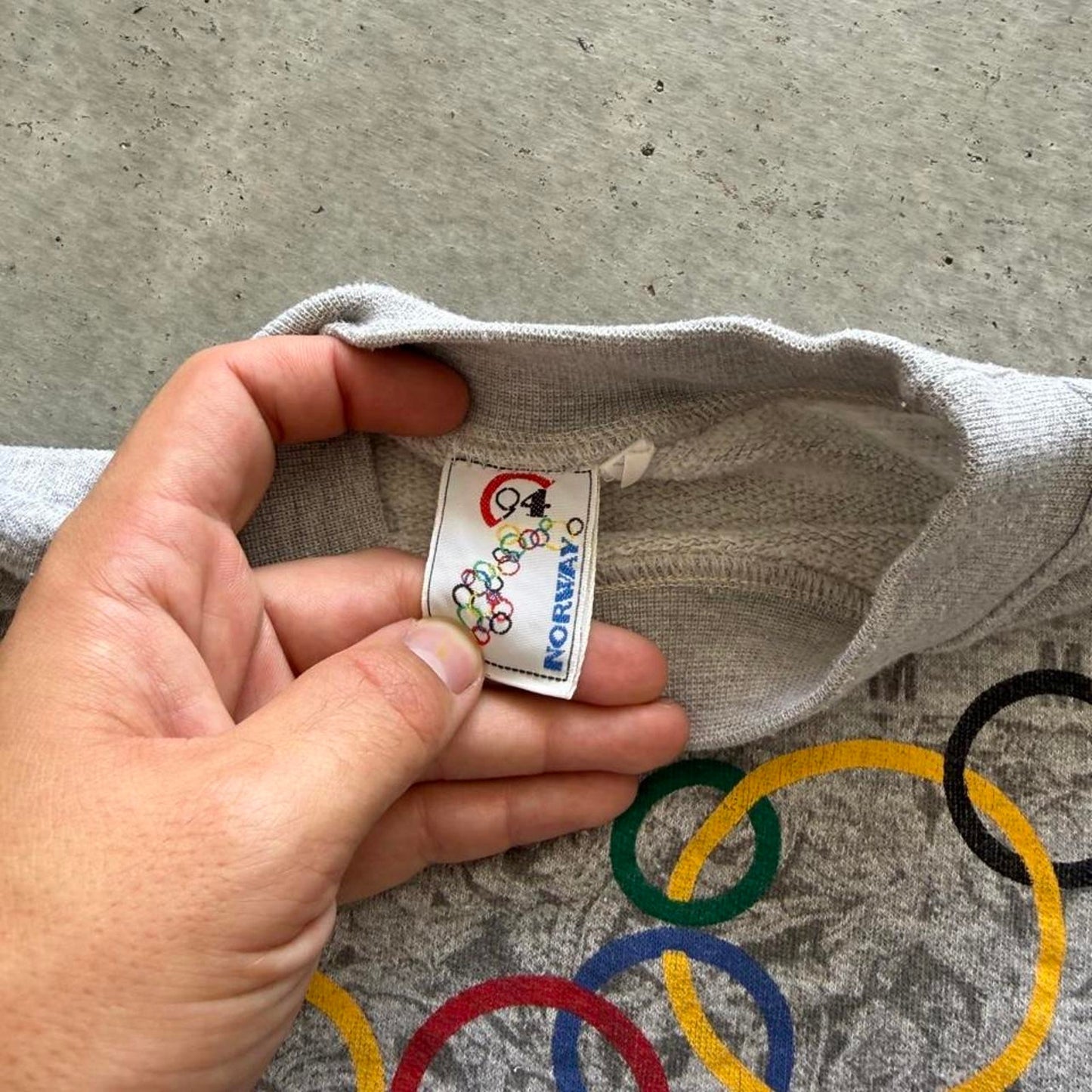 Vintage 90s Atlanta Olympics Norway Crewneck