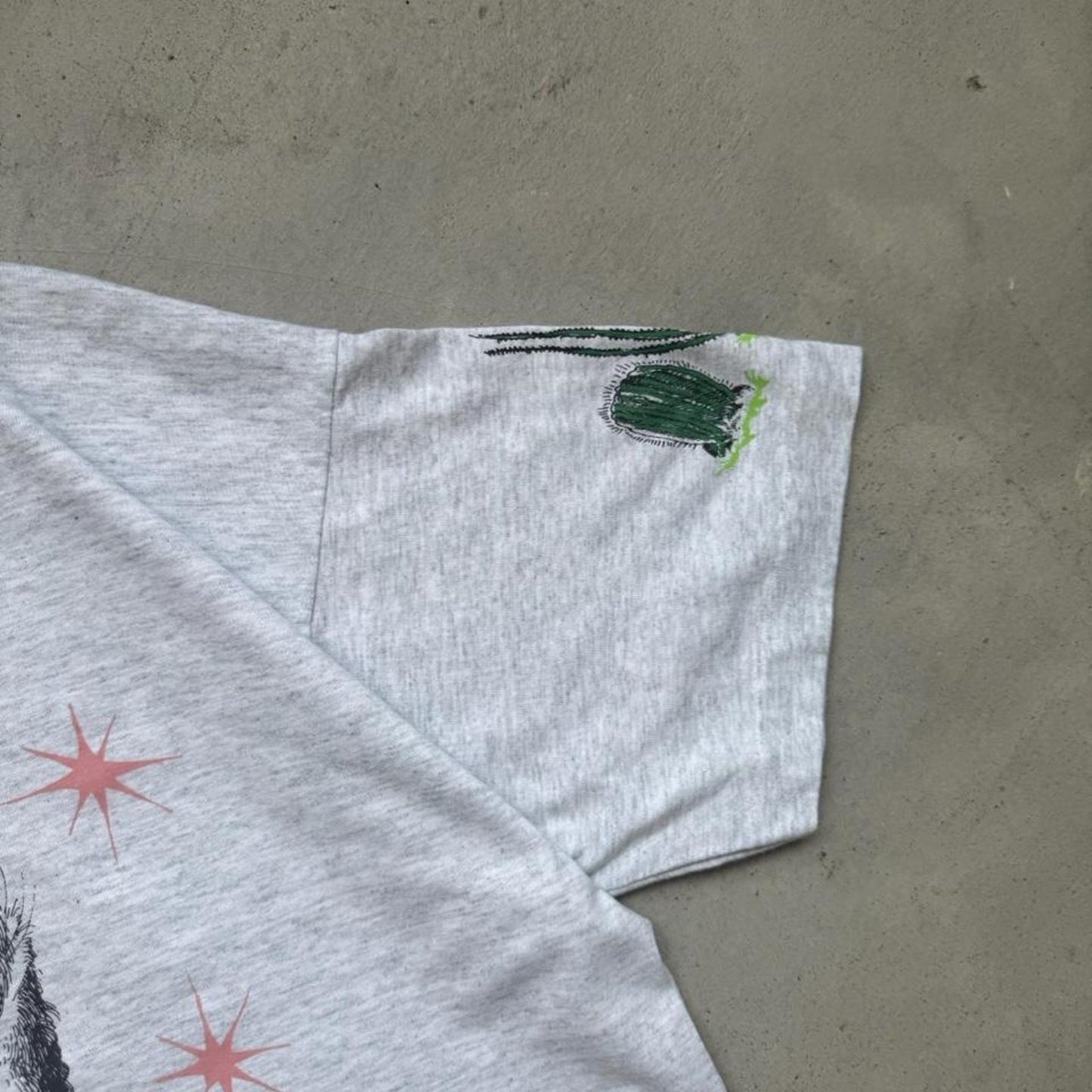 Vintage 90s Wolf Howling Animal Nature T-Shirt - X-Large