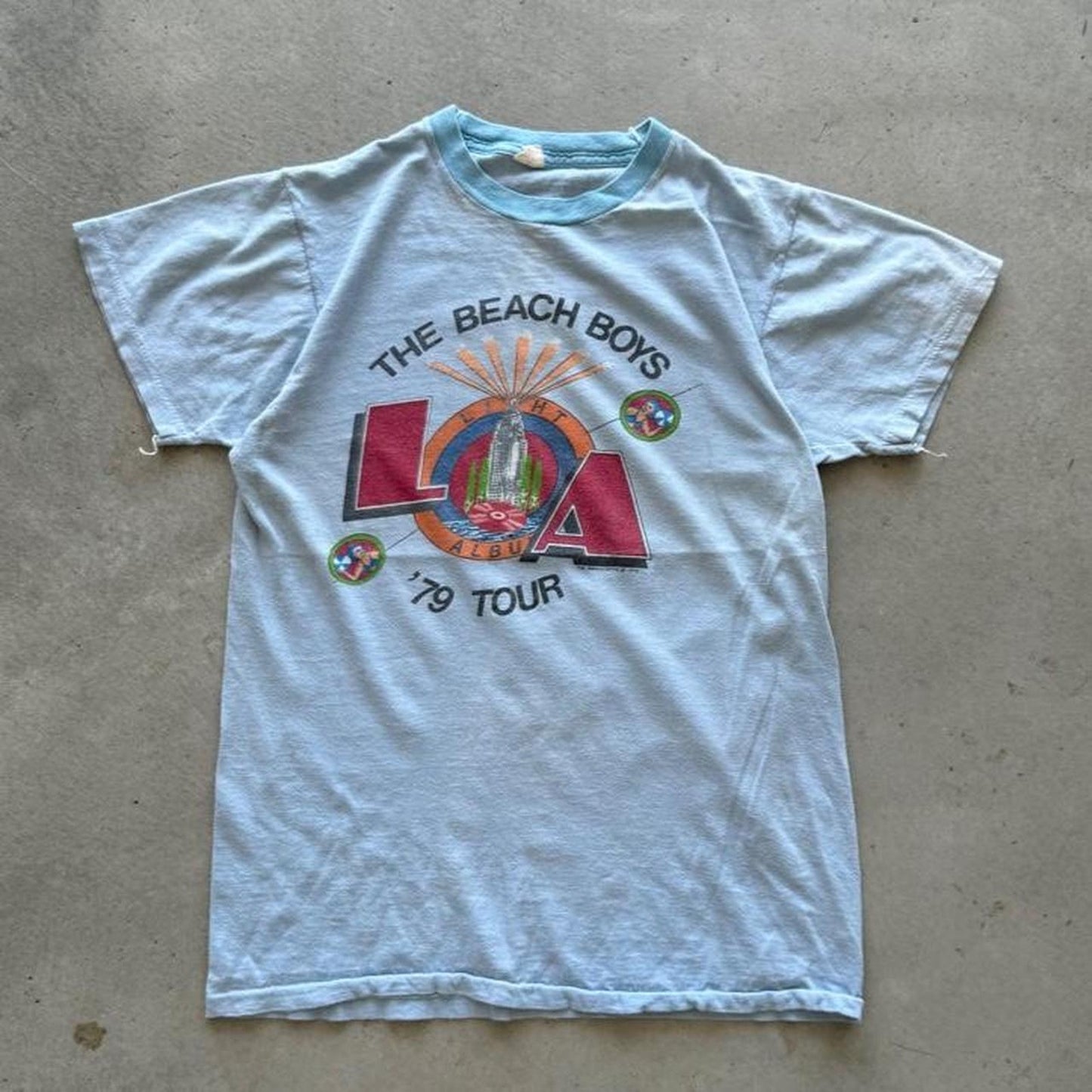 Vintage 1979 The Beach Boys LA Band T-Shirt - Large