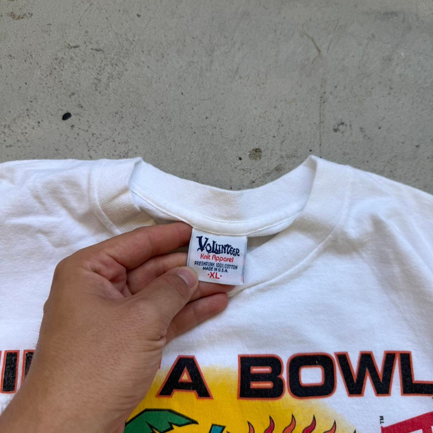 Vintage 90s Fiesta Bowl Nebraska Husker Florida Gators T-Shirt - X-Large