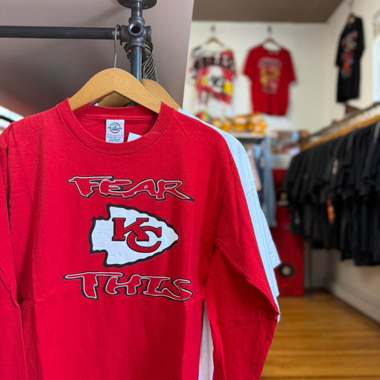 Vintage Y2K Kansas City Chiefs Fear This NFL Football T-Shirt
