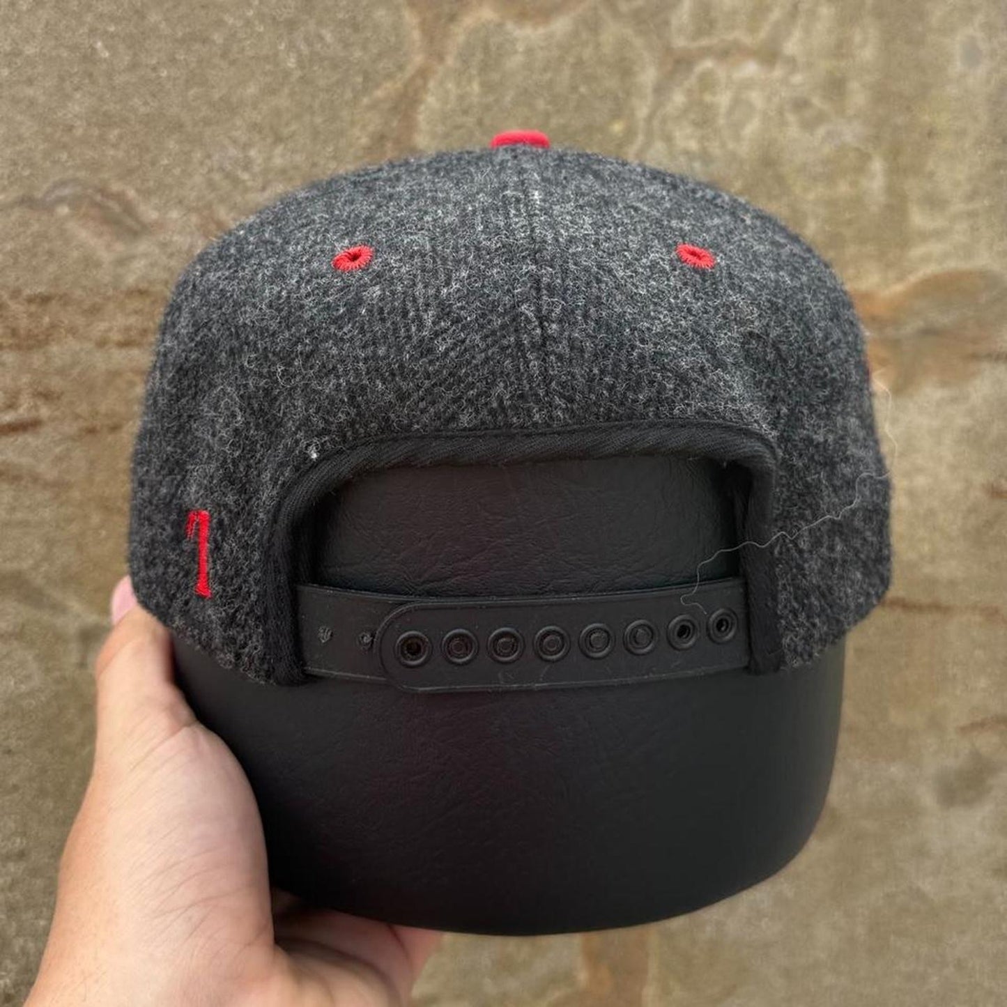 Vintage 90s Nebraska Huskers Wool Snapback