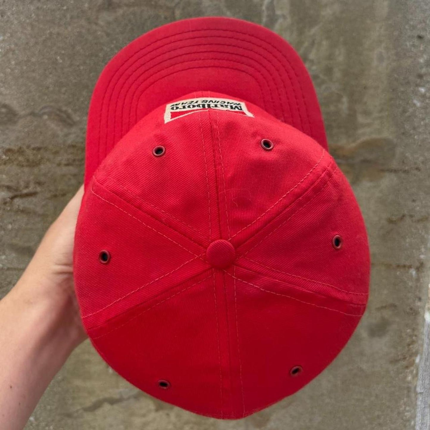 Vintage 90s Marlboro Racing Team Smoking Cap