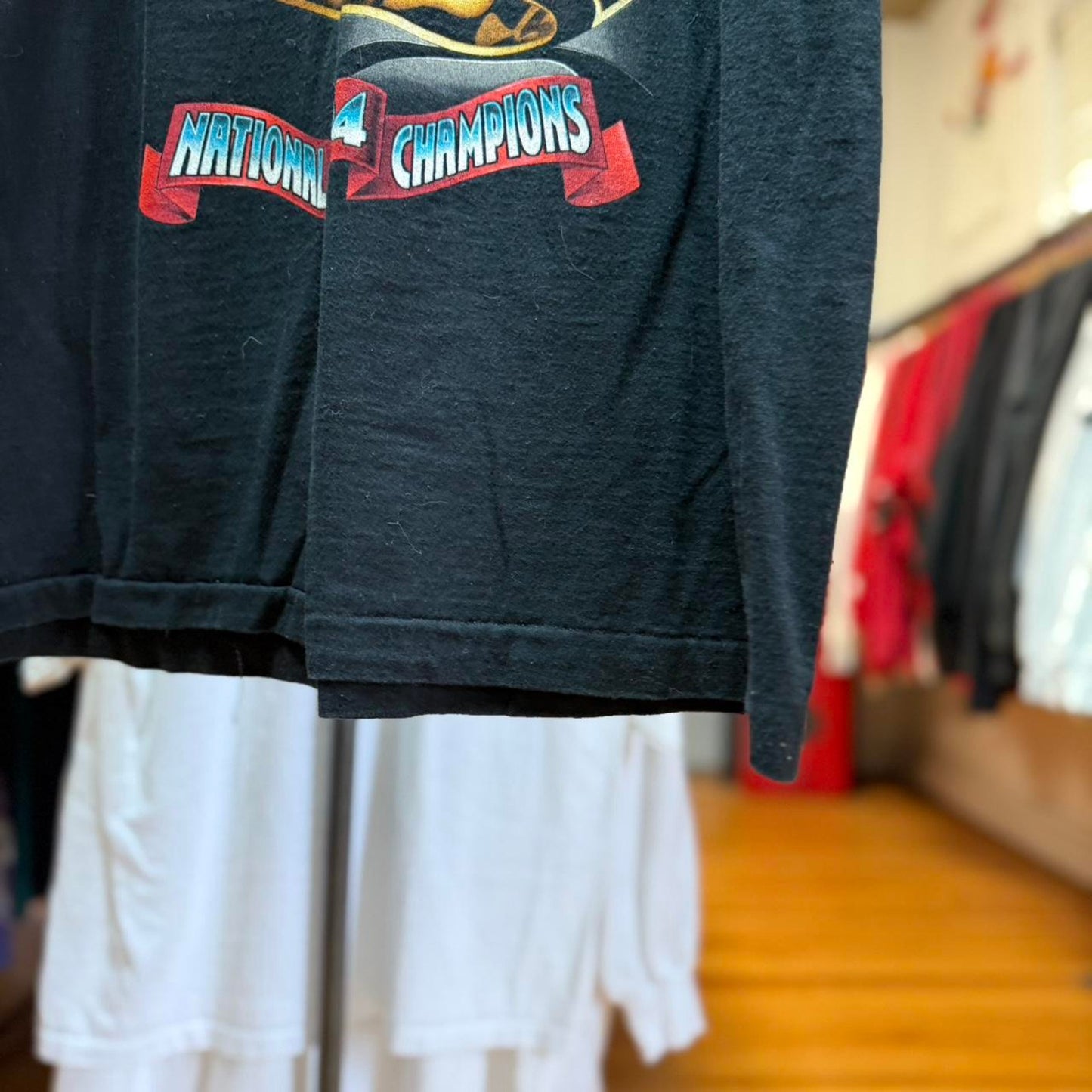 Vintage 90s Nebraska National Championship Ring T-Shirt - X-Large