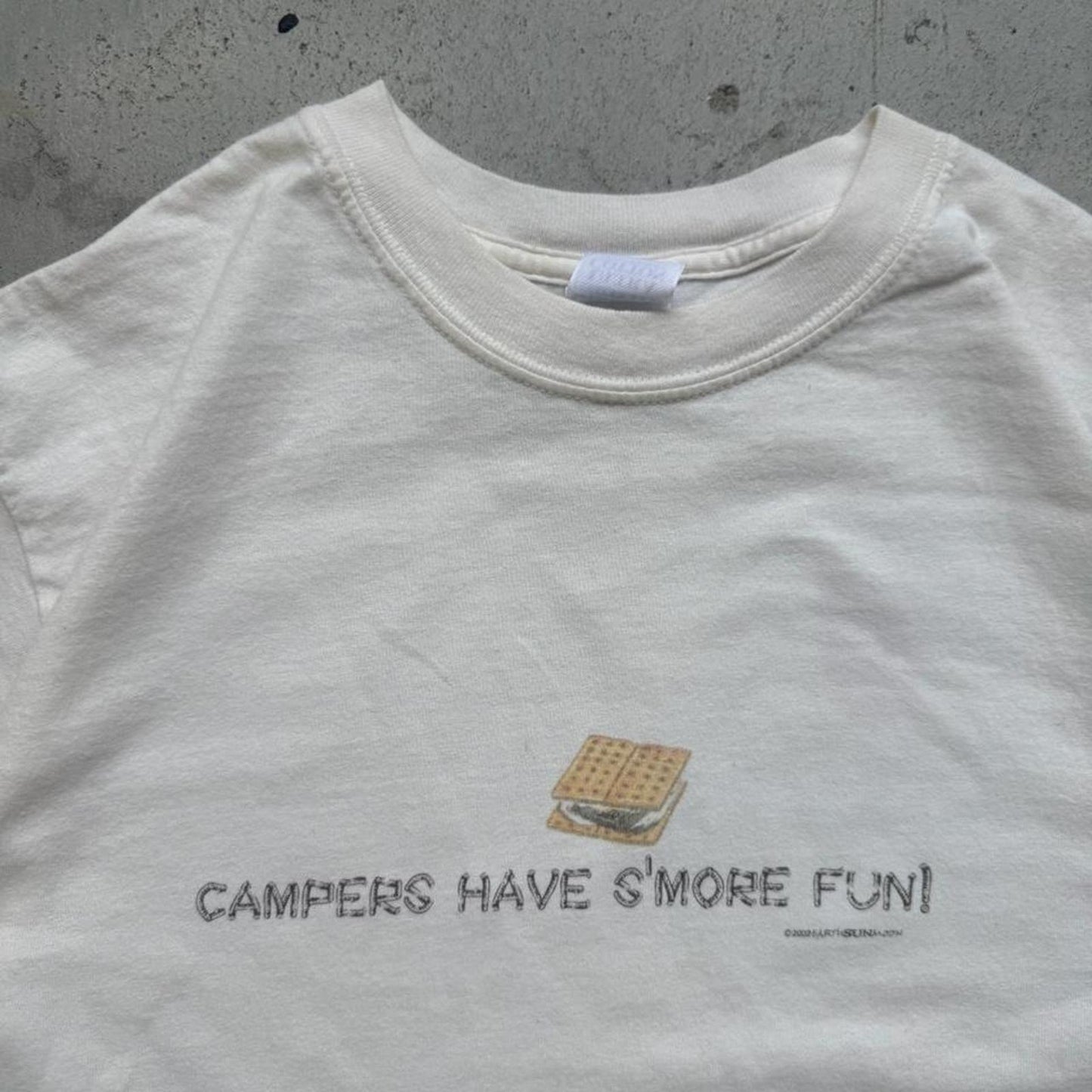 Vintage Y2K Campers Have S’more Fun T-Shirt - Medium