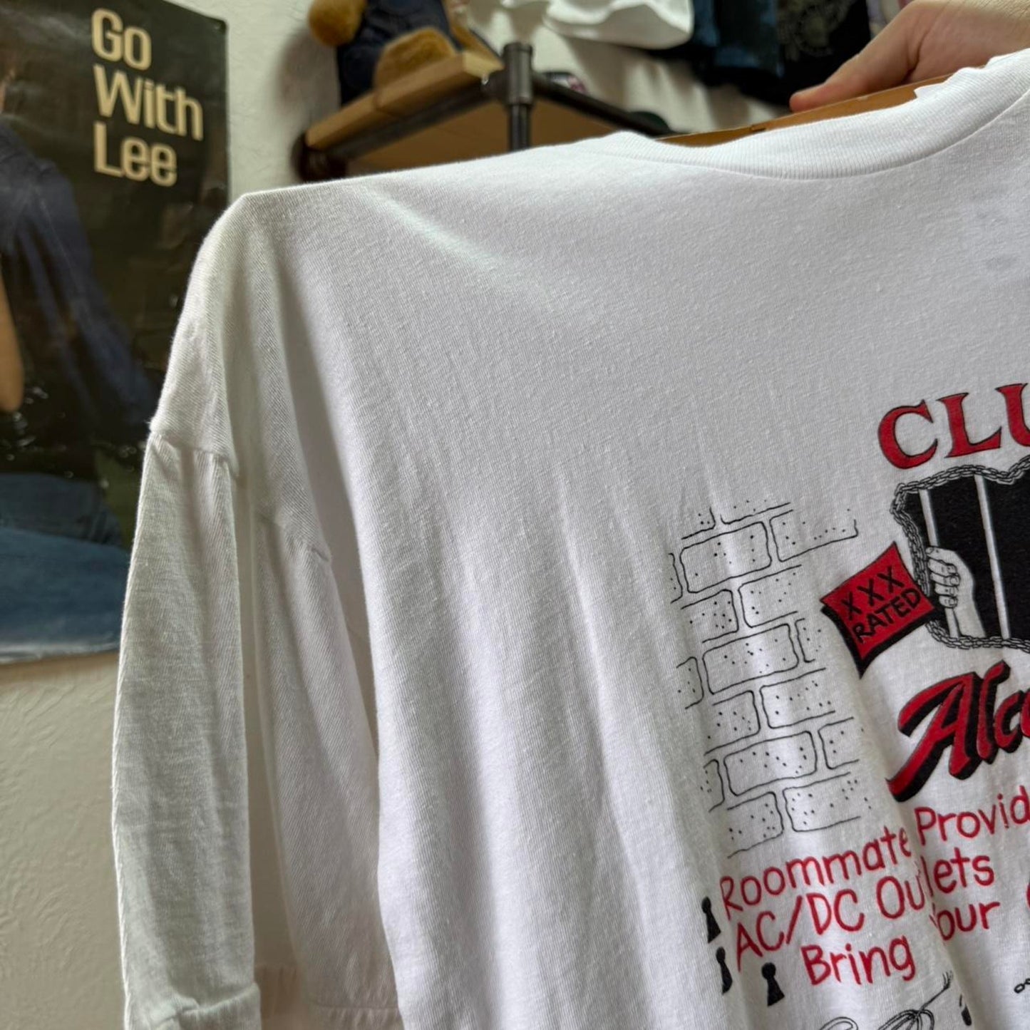Vintage 90s Club Alcatraz Humor Prison T-Shirt - X-Large