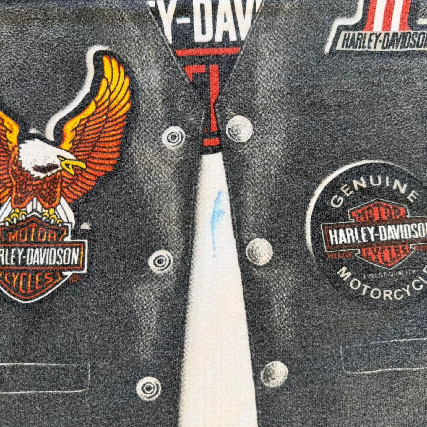 Vintage Harley Davidson Motorcycles Vest T-Shirt - Kids 4T