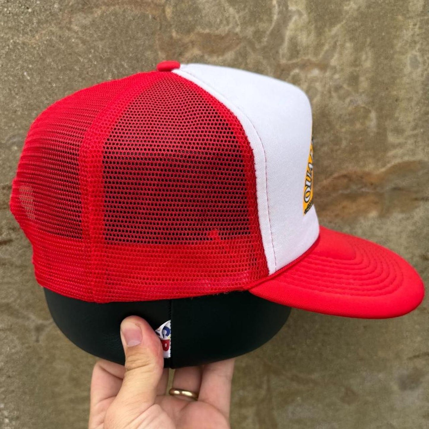 Vintage 80s Quality Comes First Gooch Trucker Cap
