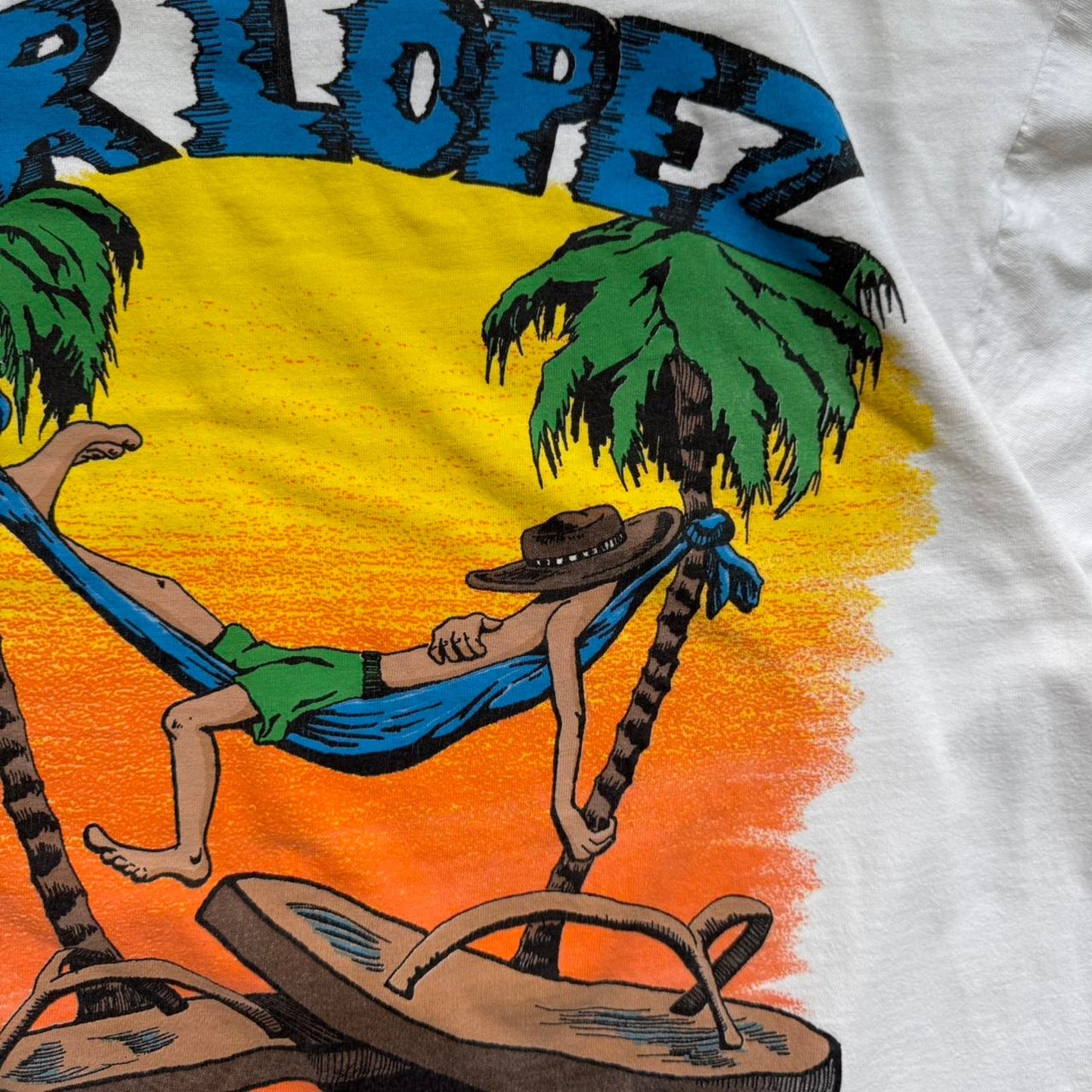 Vintage 90s Air Lopez Just Do it Later Nike Parody T-Shirt - X-Large